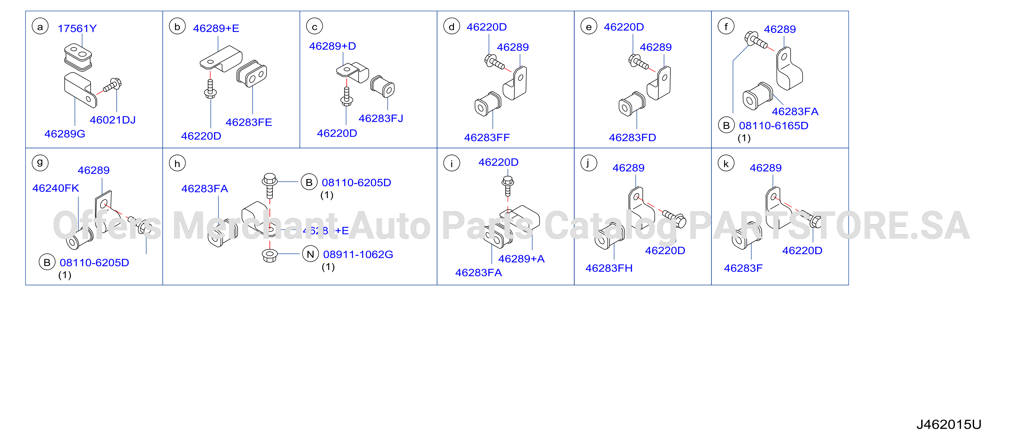 Brake Piping Control Clamp Insulator