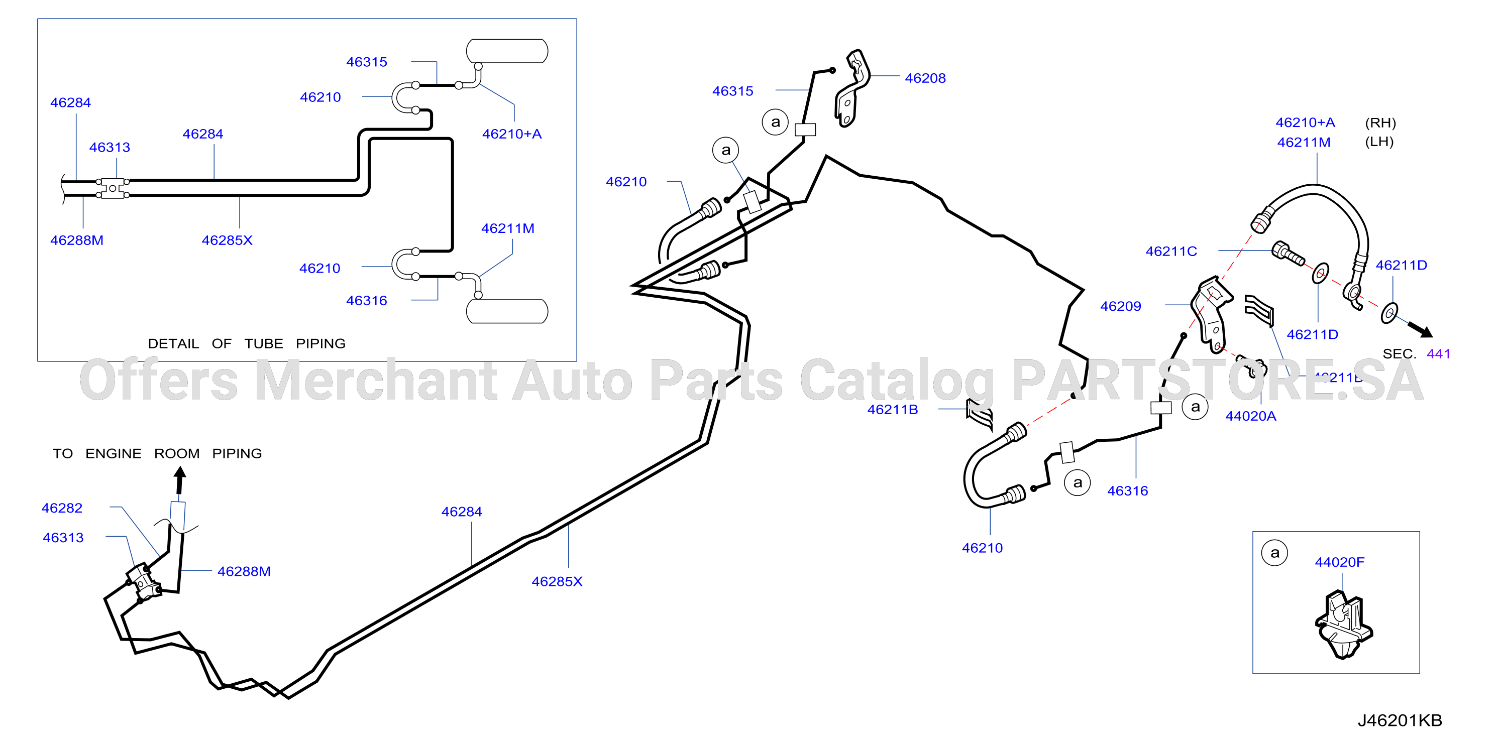 Brake Piping Control Clamp Insulator