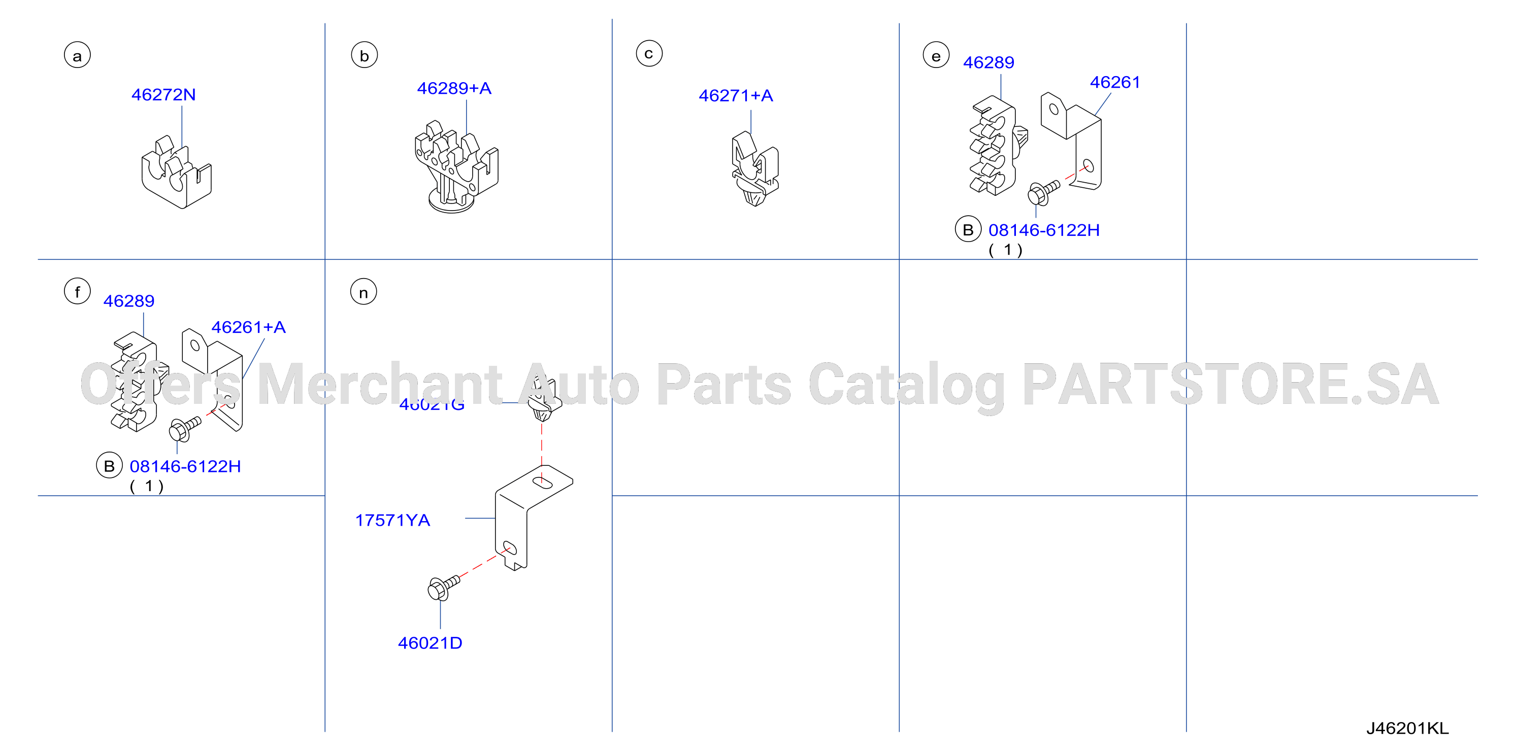 Brake Piping Control Clamp Insulator