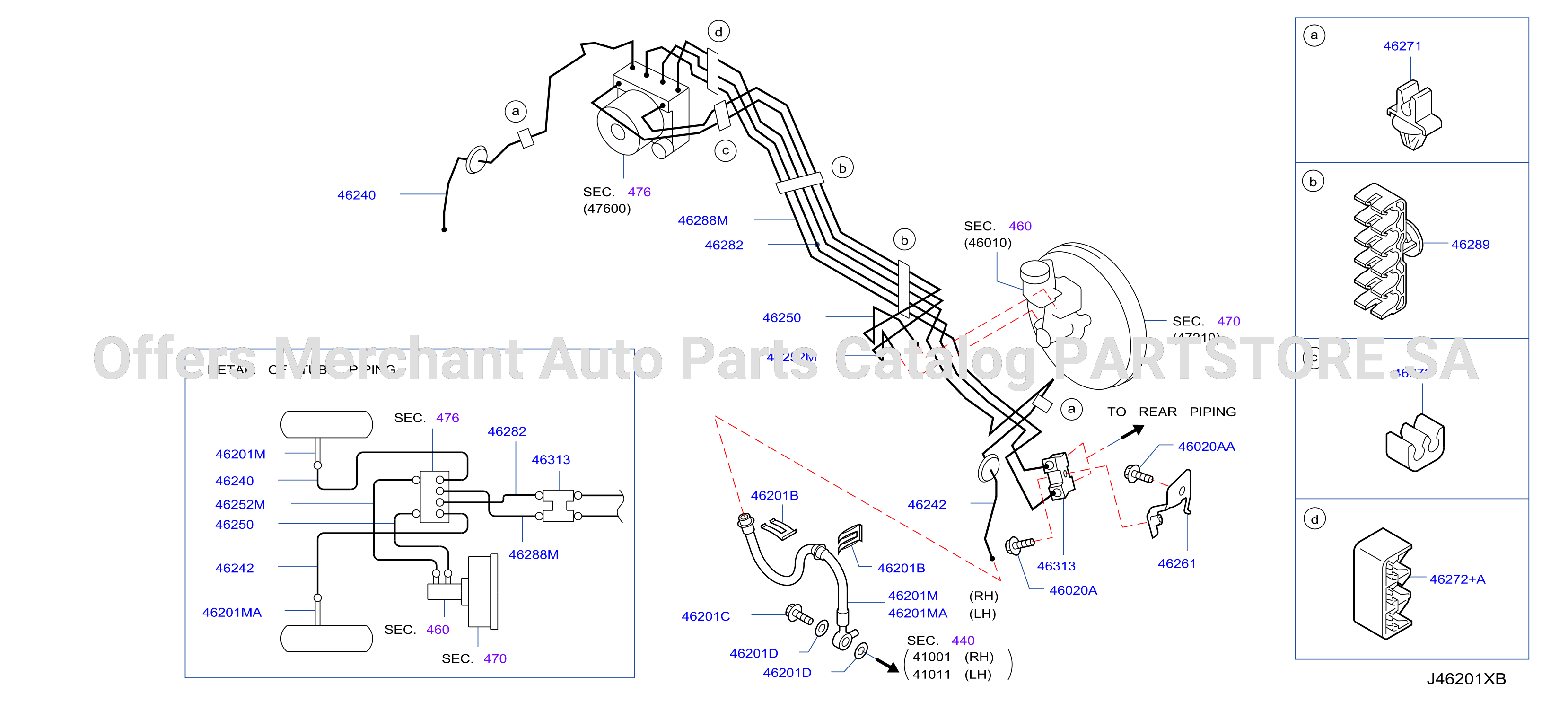 Brake Piping Control Piping