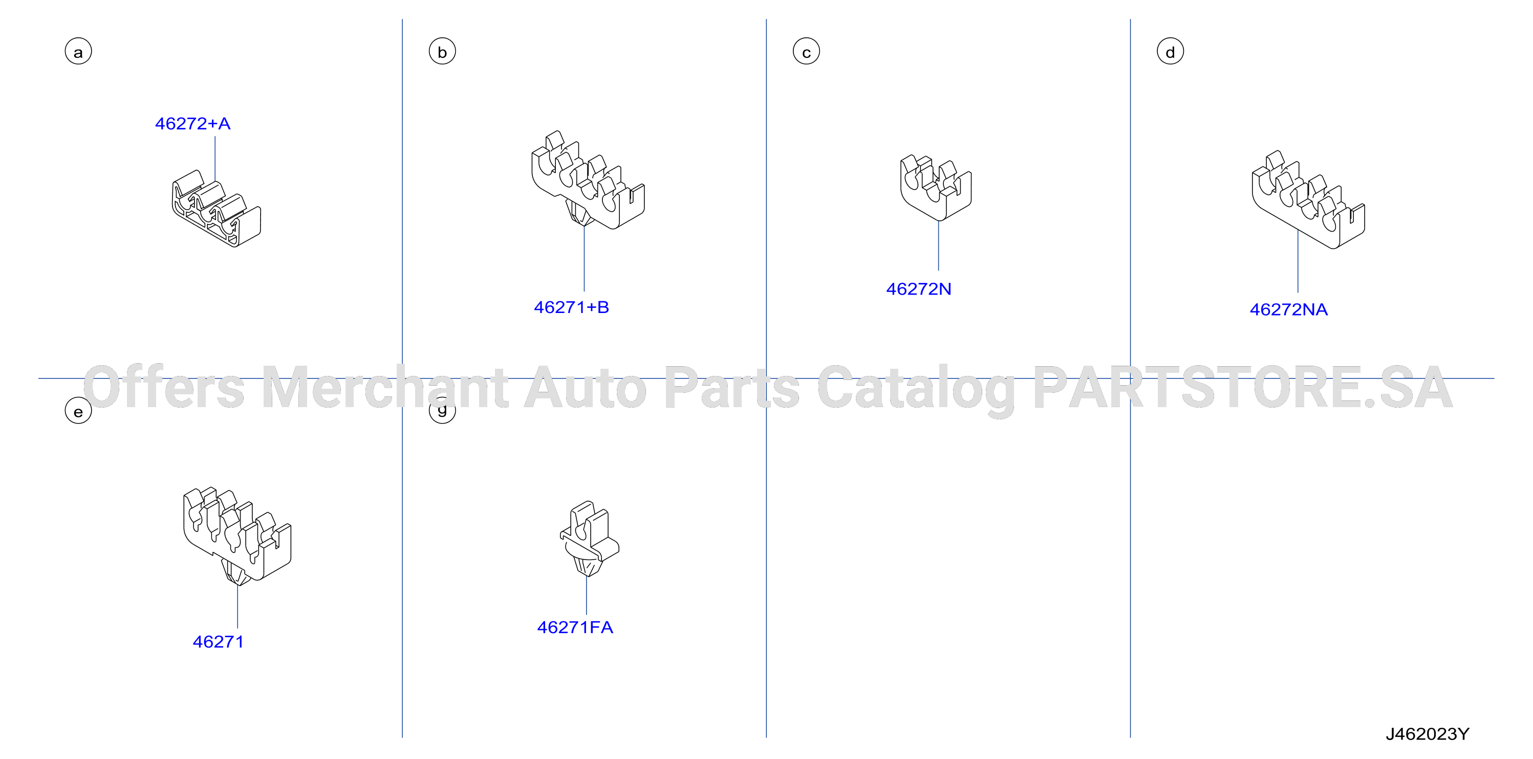 Brake Piping Control Clamp Insulator 4Wd
