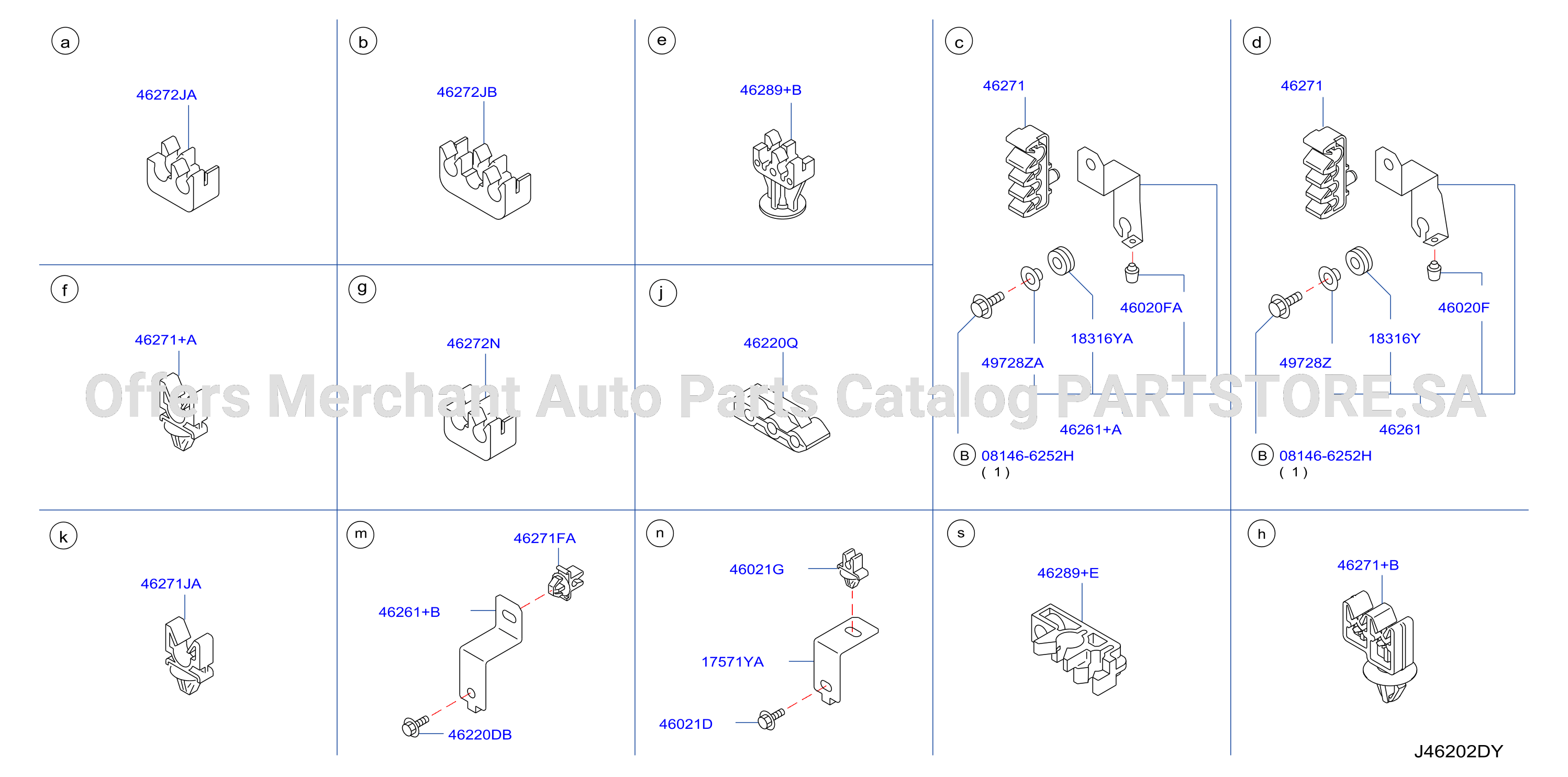 Brake Piping Control F / Abs Clamp Insulator