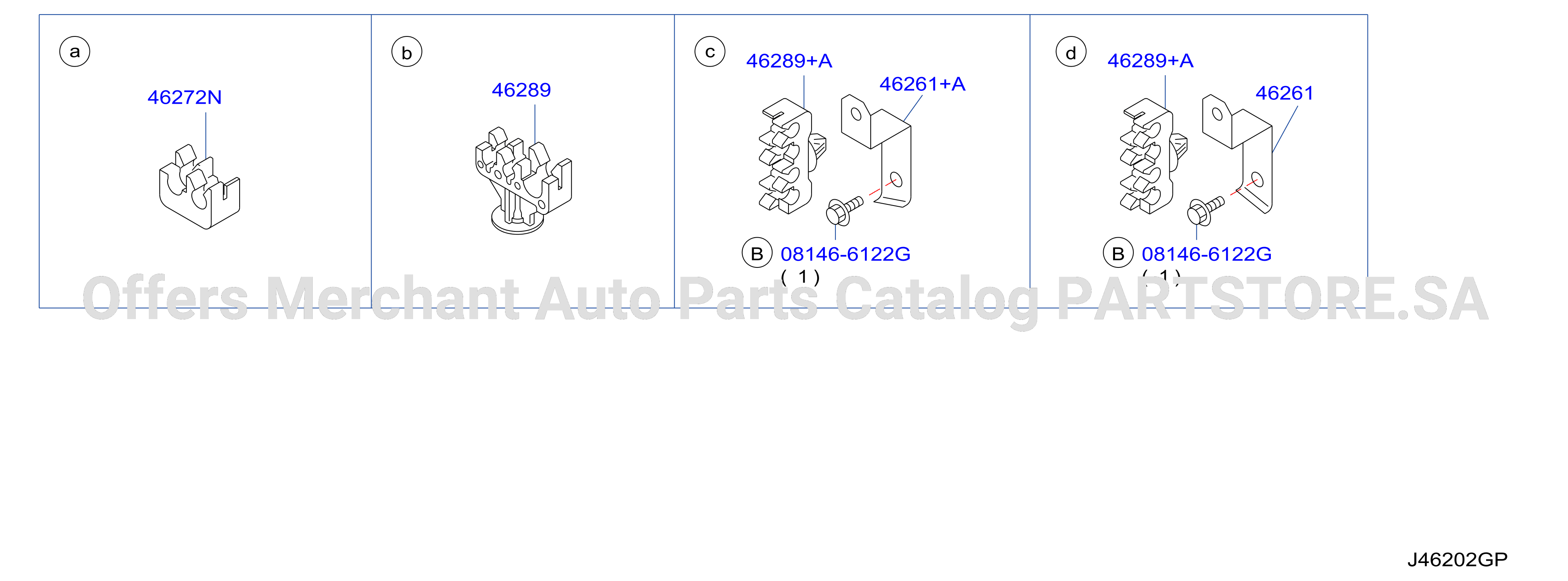 Brake Piping Control Clamp Insulator