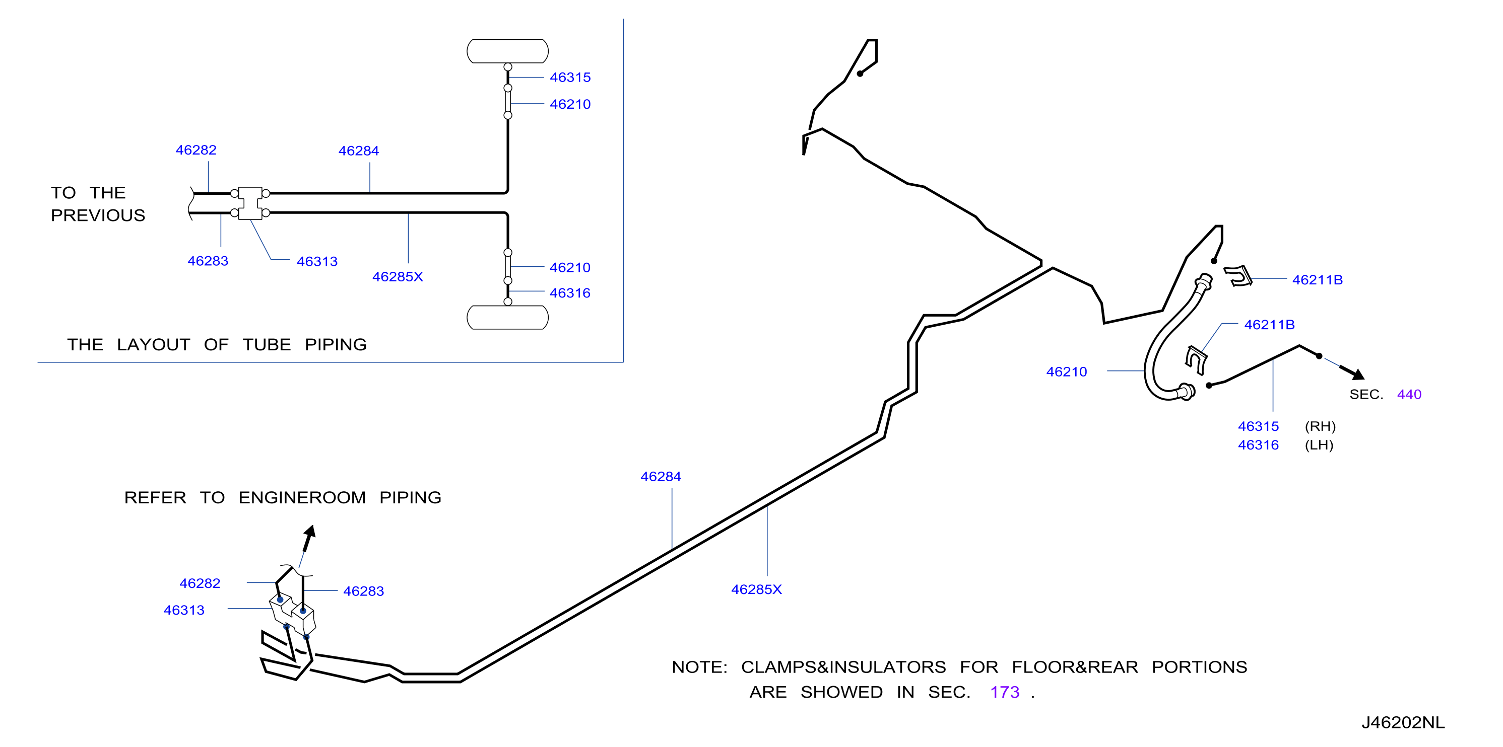 Brake Piping Control Piping