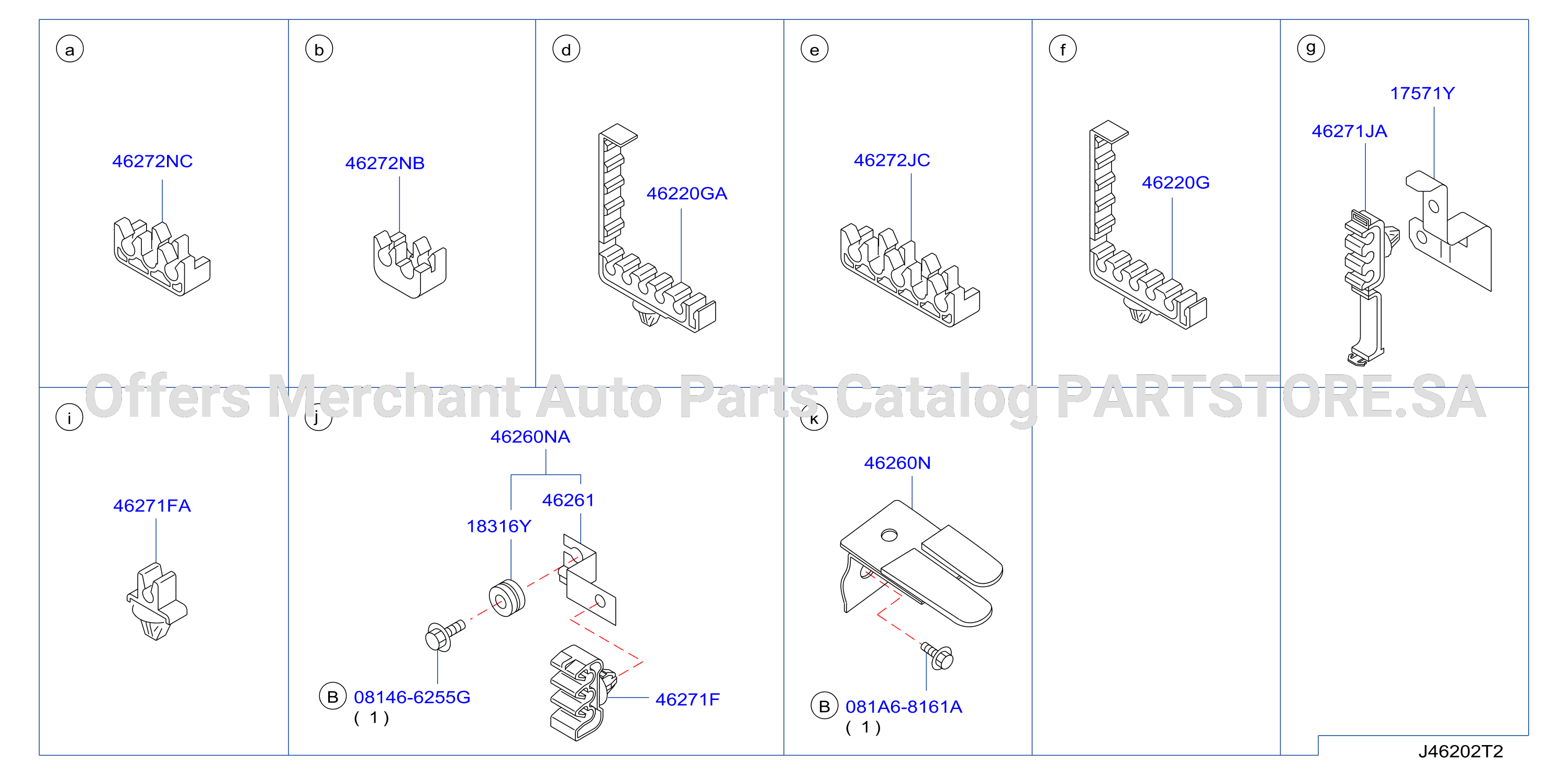 Brake Piping Control Clamp Insulator