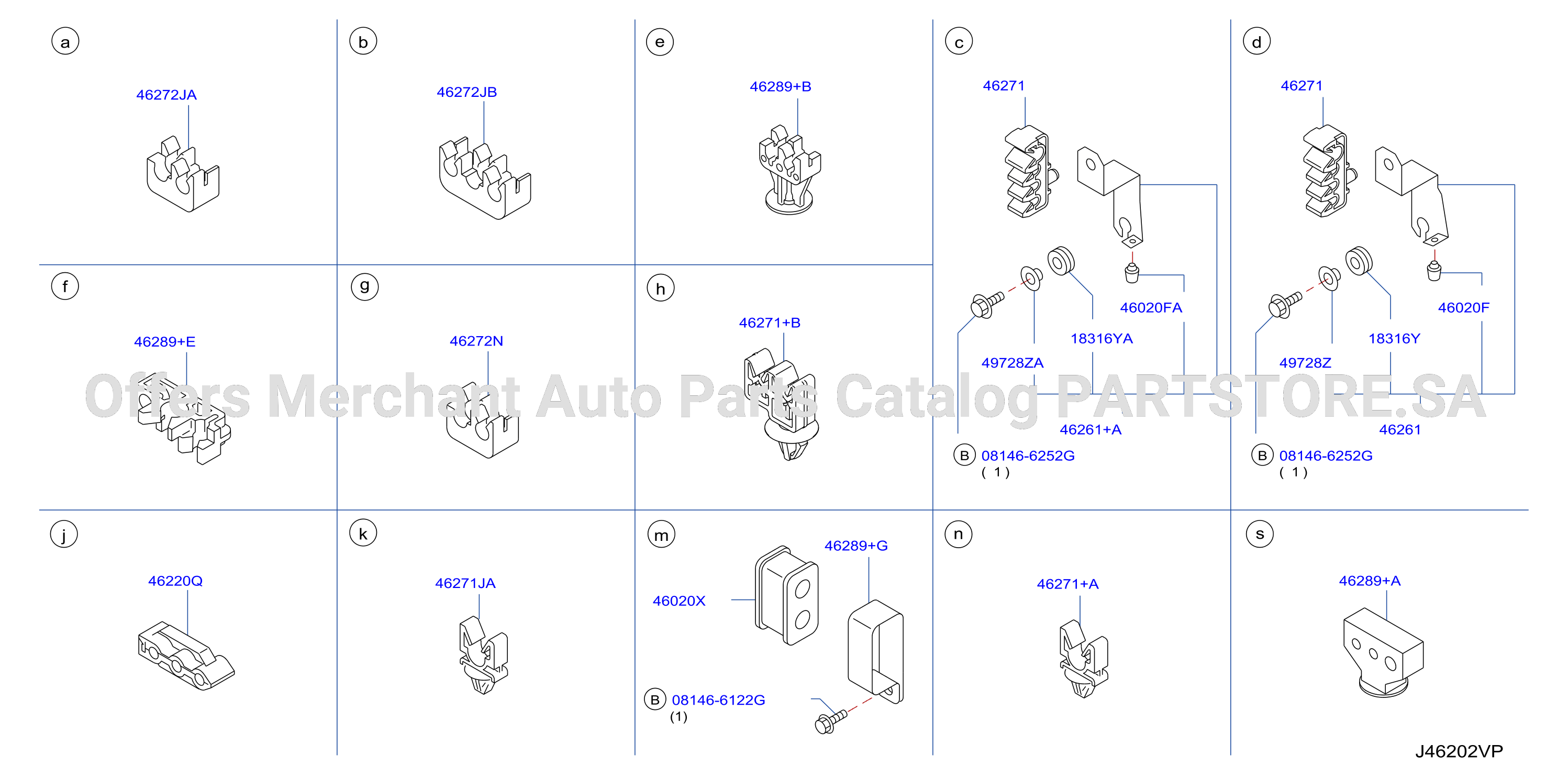 Brake Piping Control F / Abs Clamp Insulator