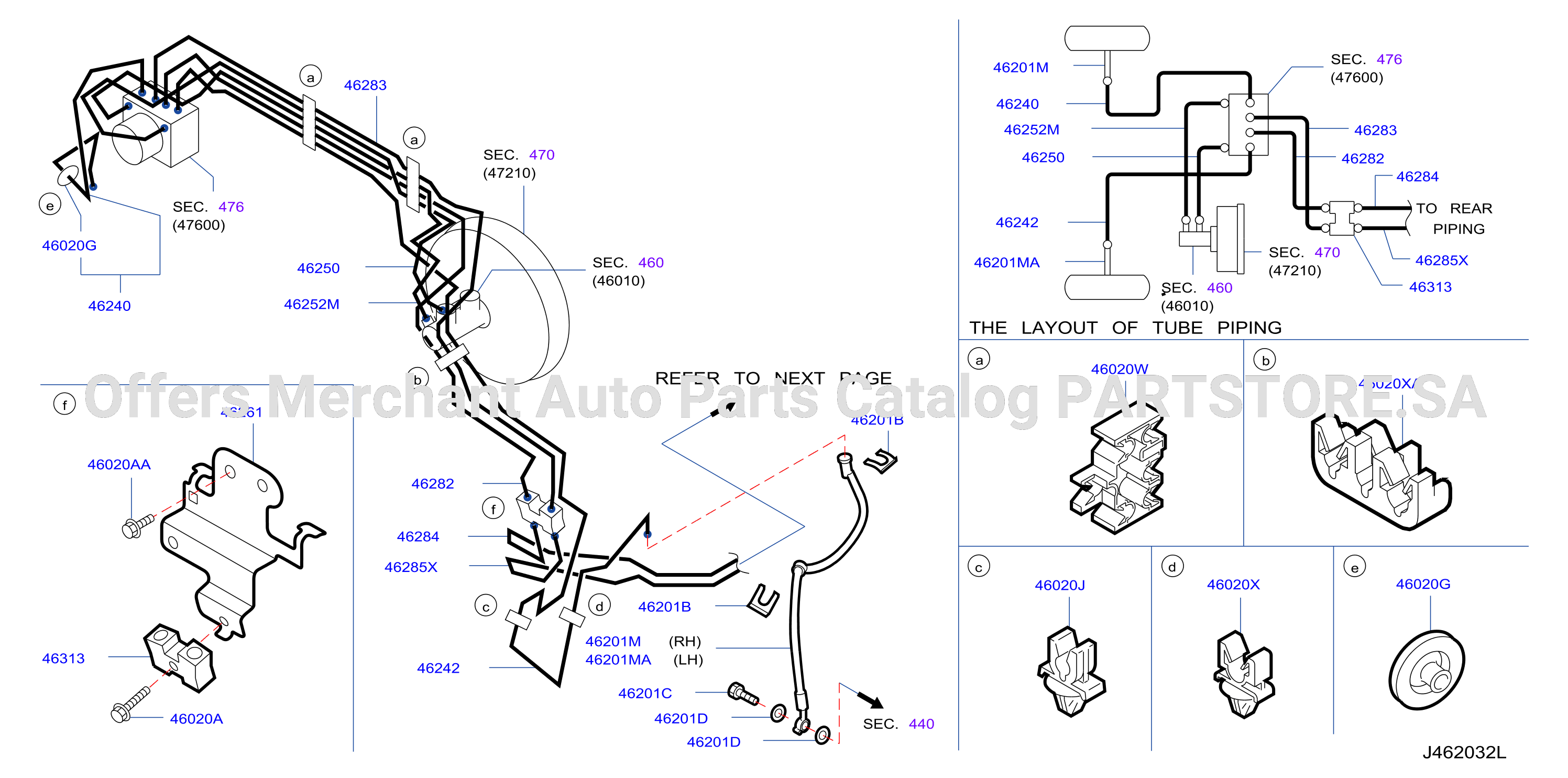 Brake Piping Control Clamp Insulator