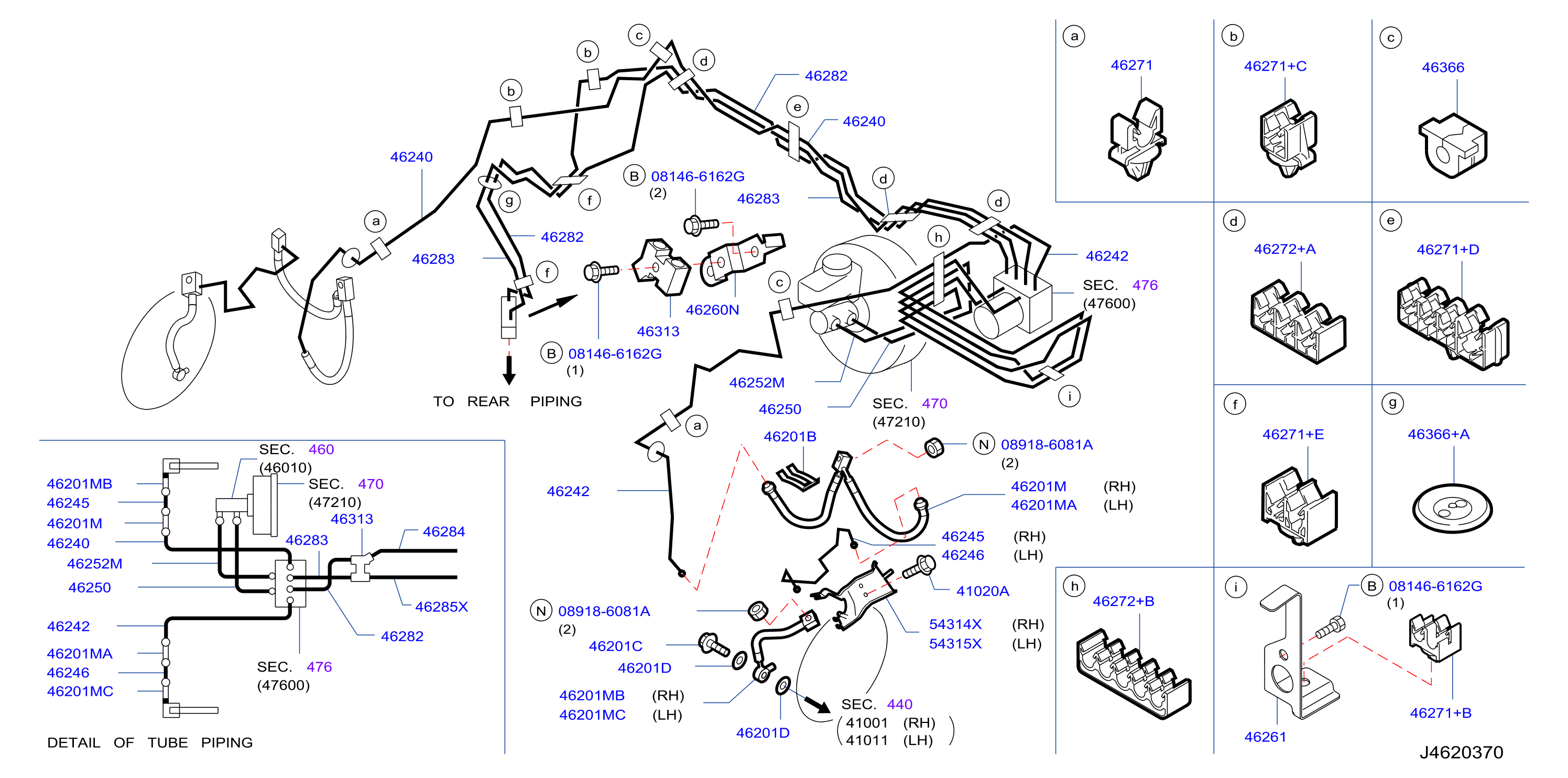 Brake Piping Control Front Piping Accs3