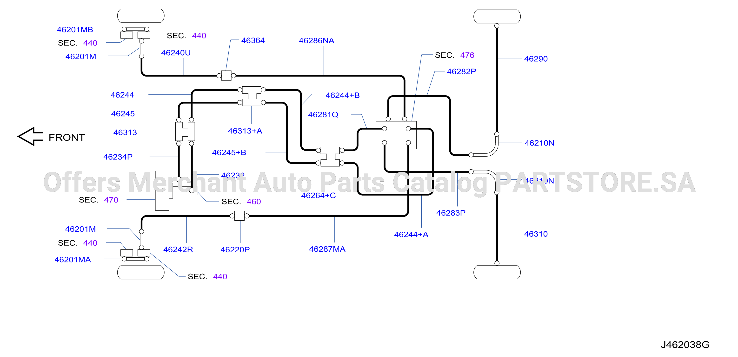 Brake Piping Control Piping Drawing Skidc Skidf