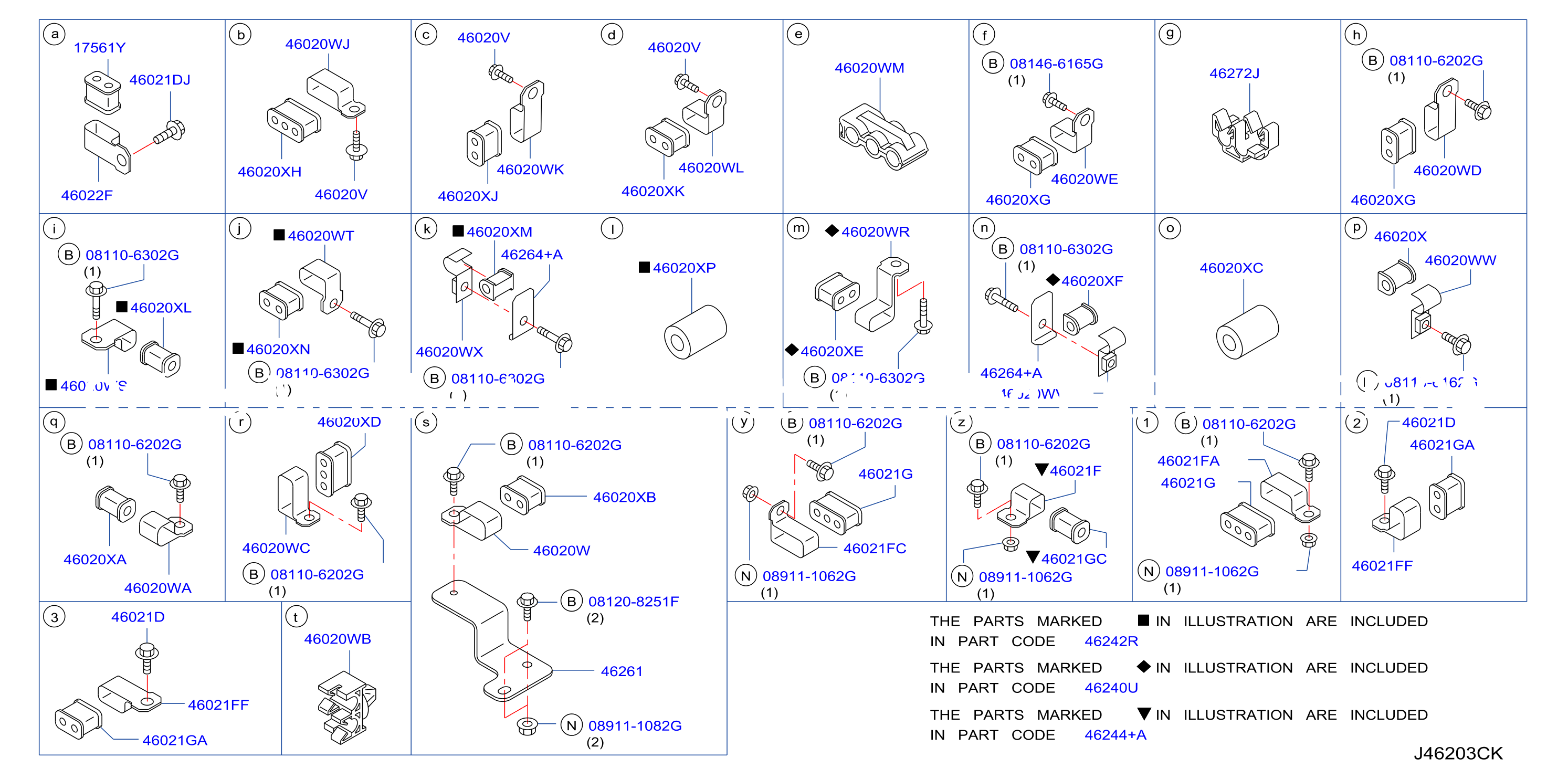 Brake Piping Control Clamp Insulator Skidc Prc