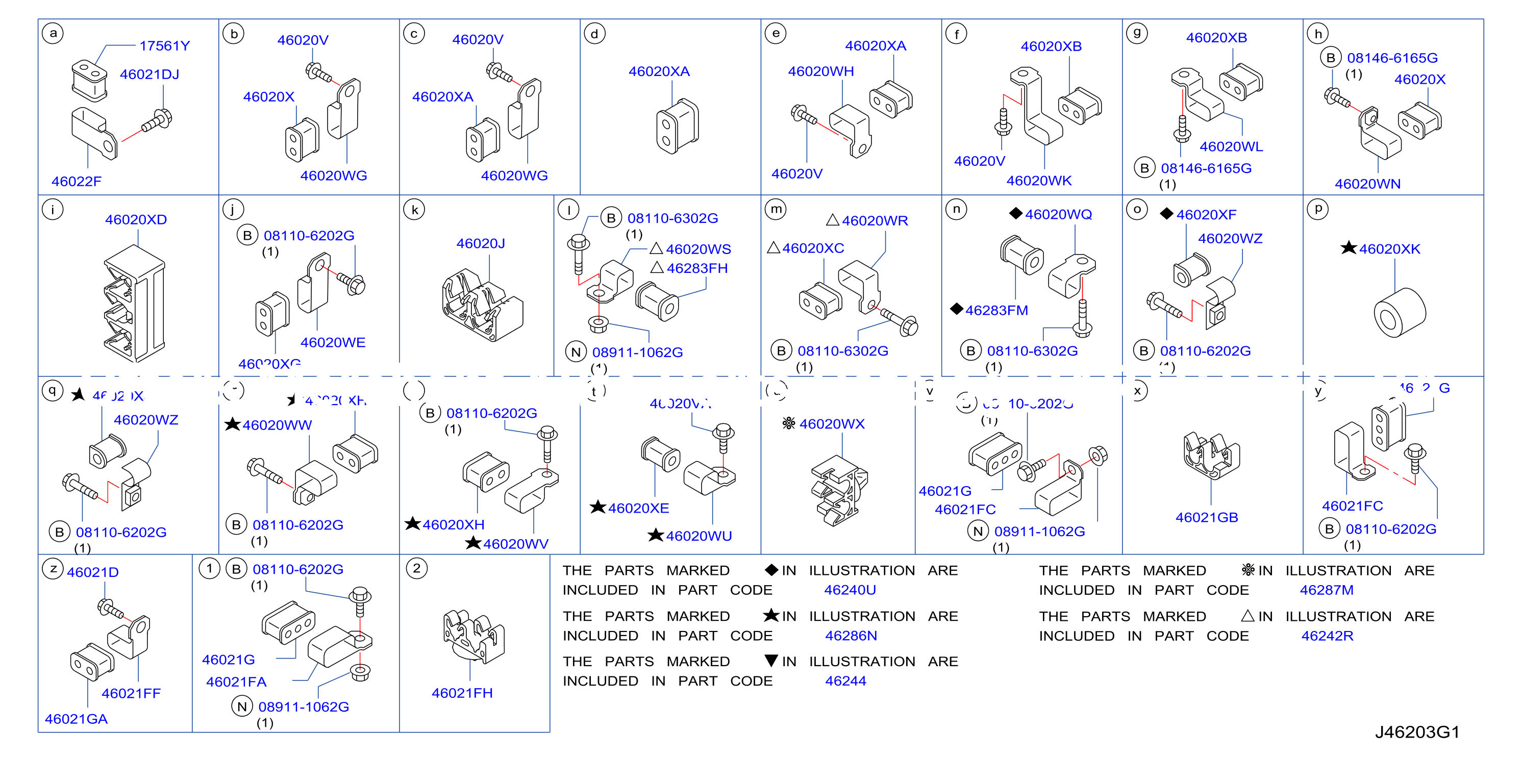 Brake Piping Control Clamp Insulator Skidf
