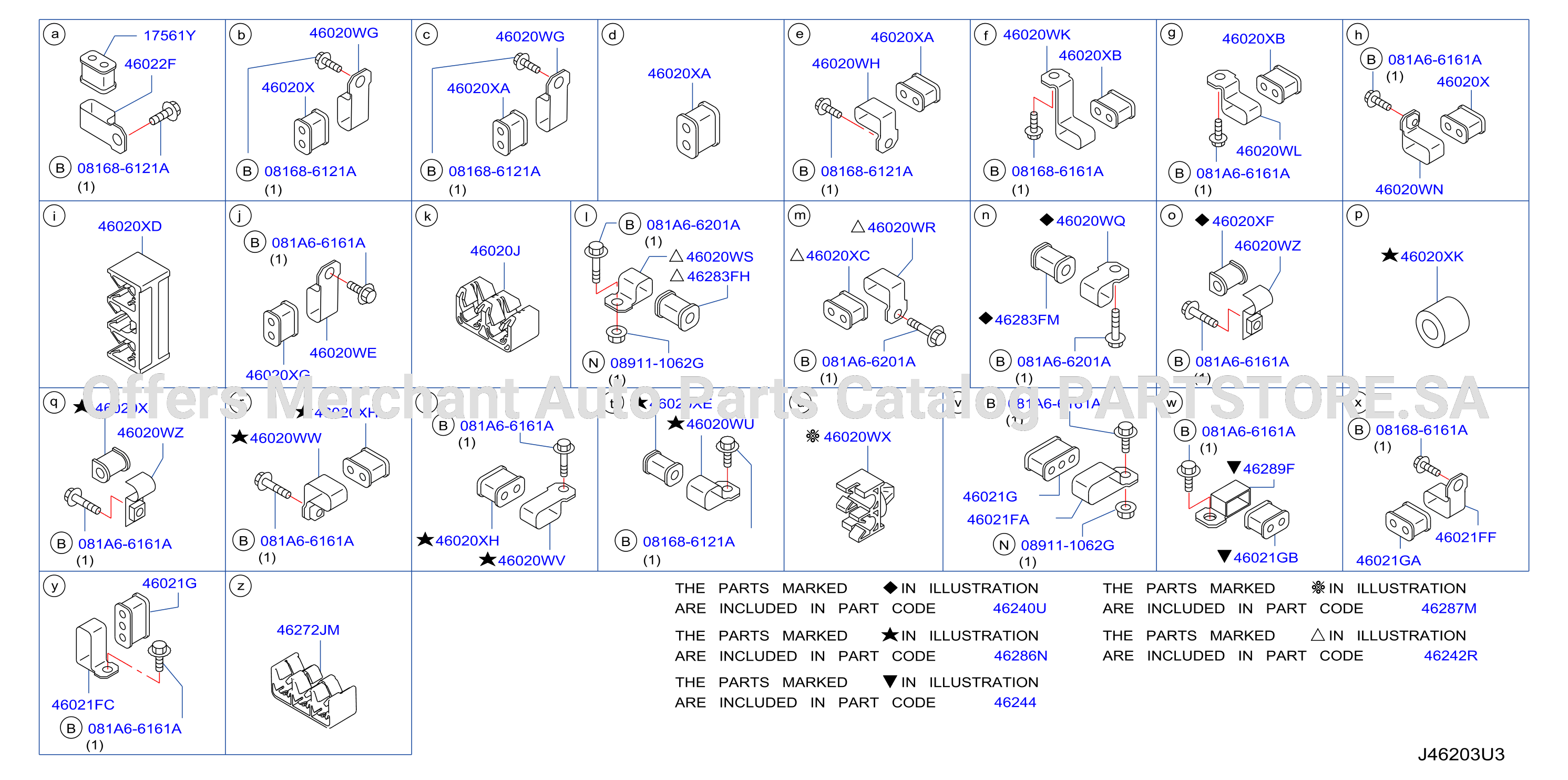 Brake Piping Control Clamp Insulator