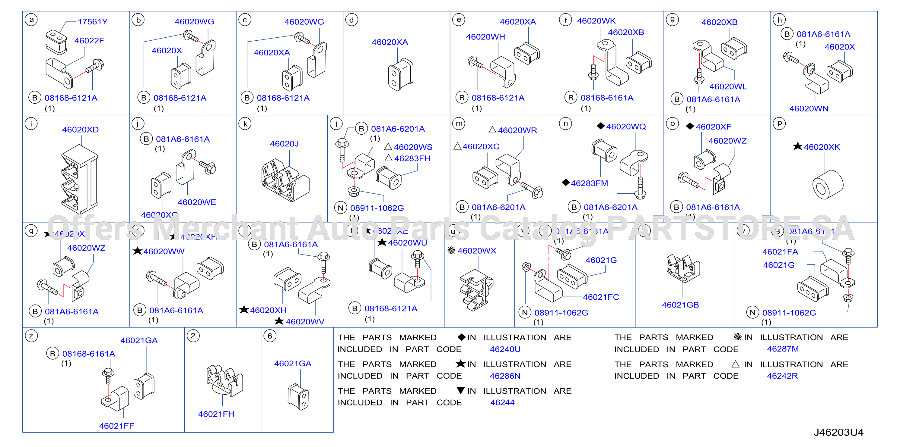 Brake Piping Control Clamp Insulator
