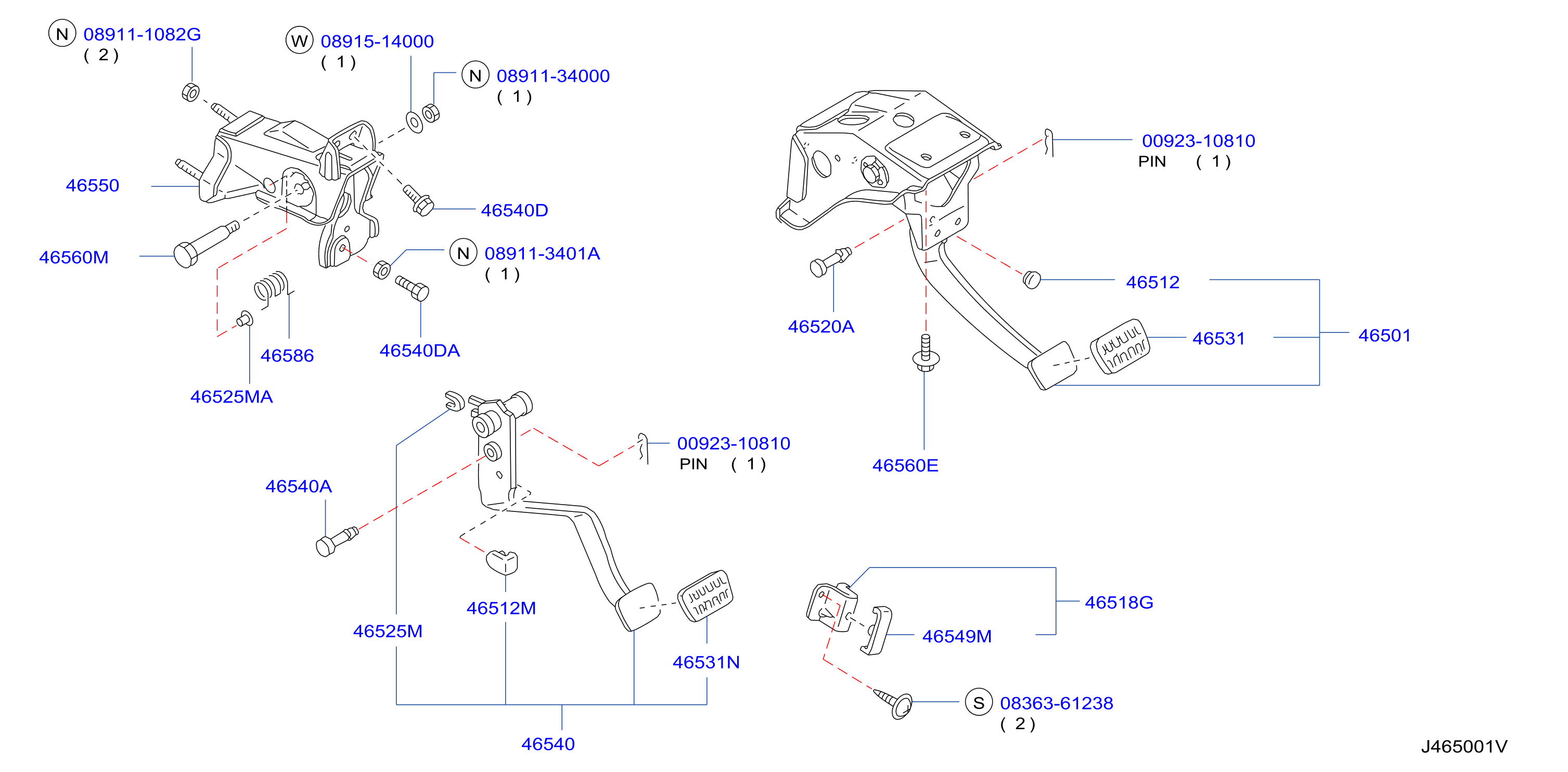 Brake Clutch Pedal