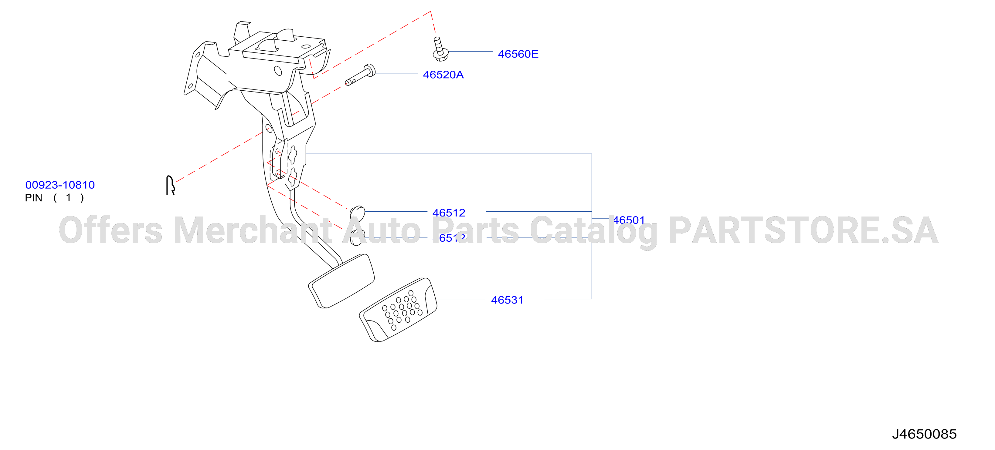Brake Clutch Pedal