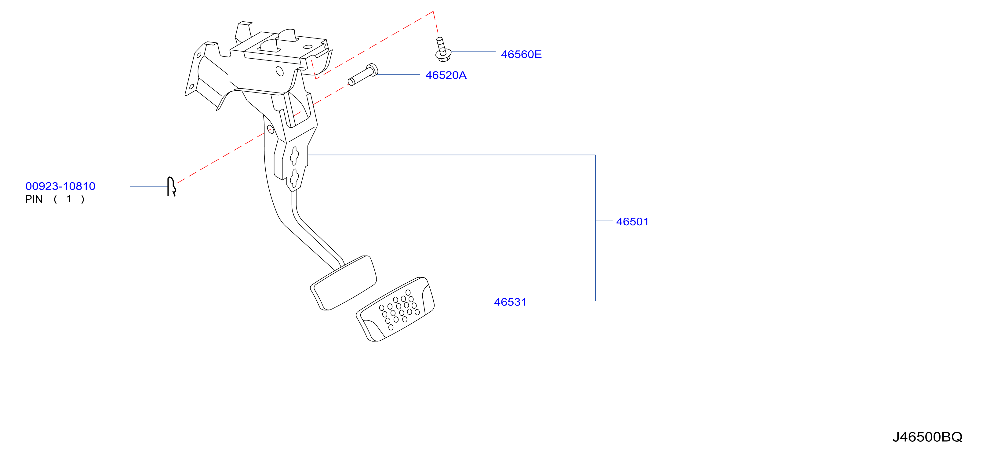 Brake Clutch Pedal