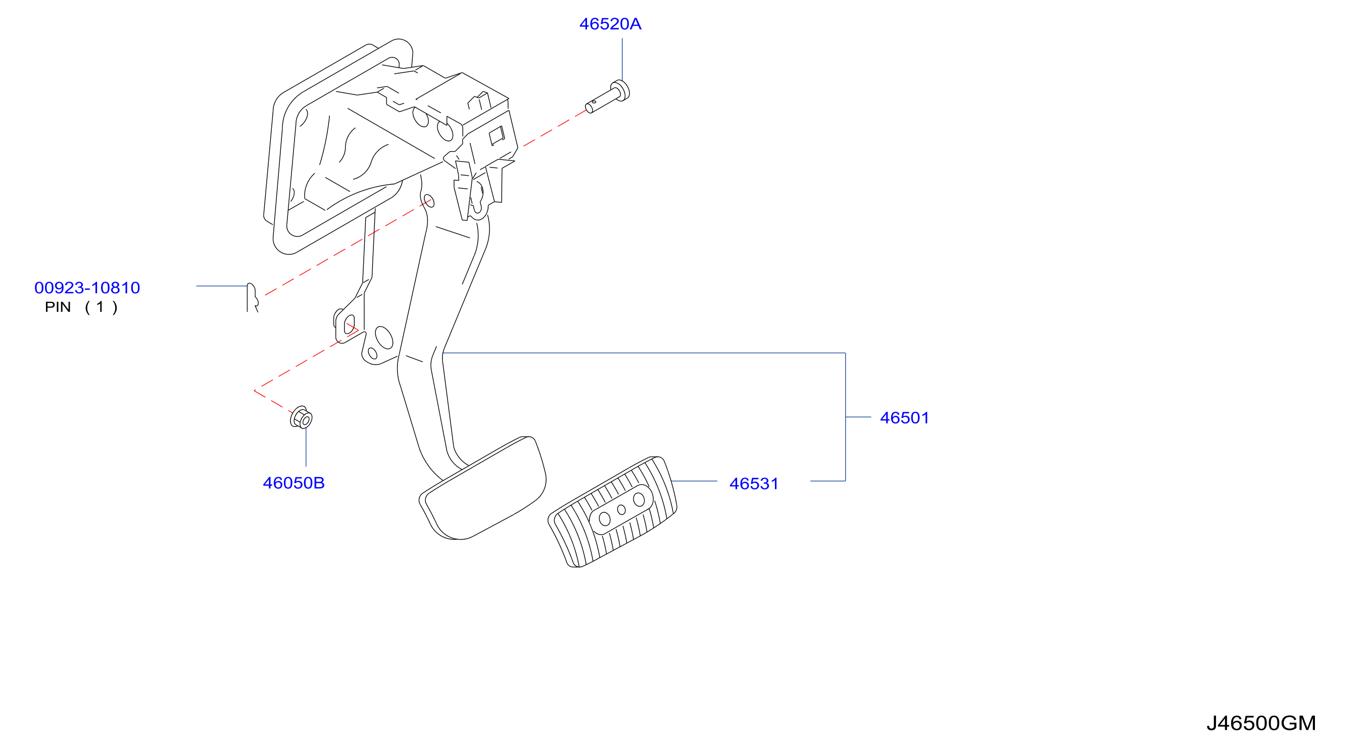 Brake Clutch Pedal