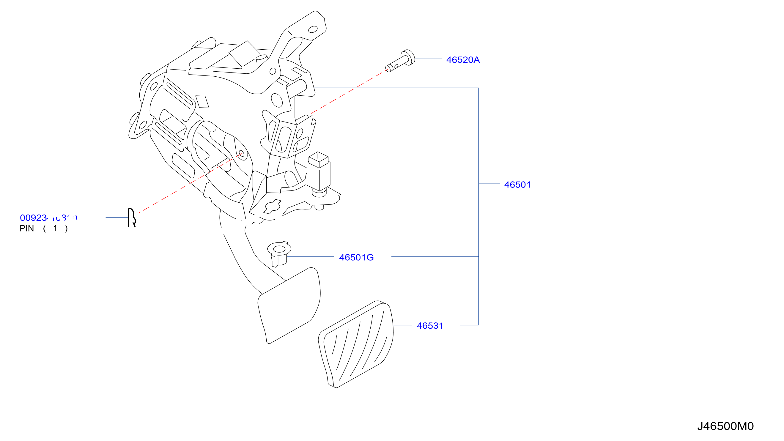 Brake Clutch Pedal