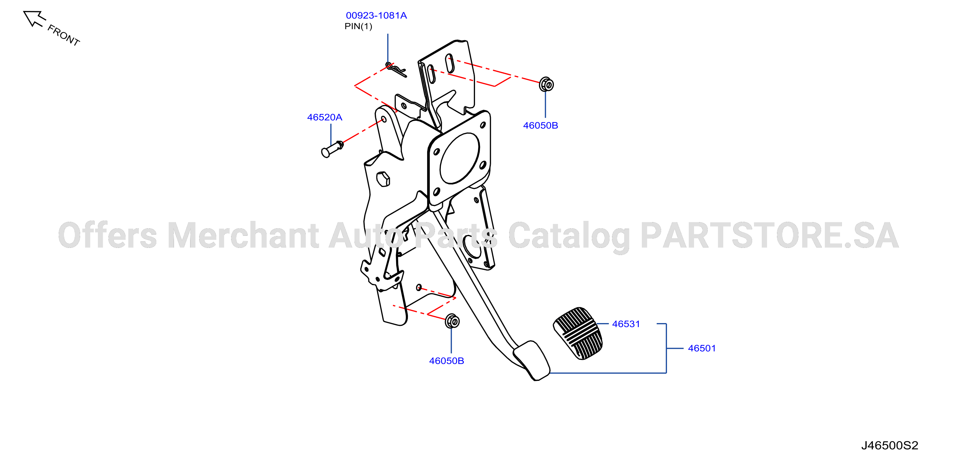 Brake Clutch Pedal