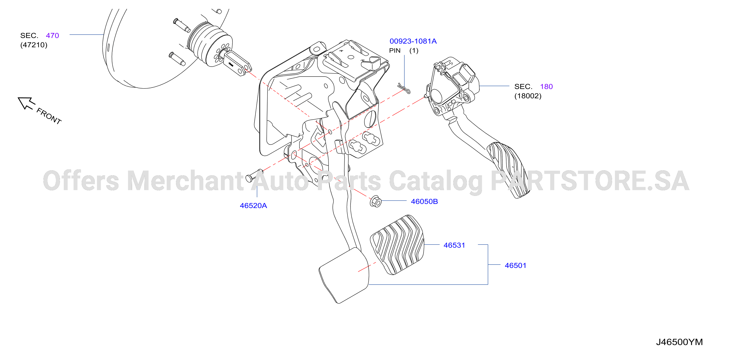 Brake Clutch Pedal