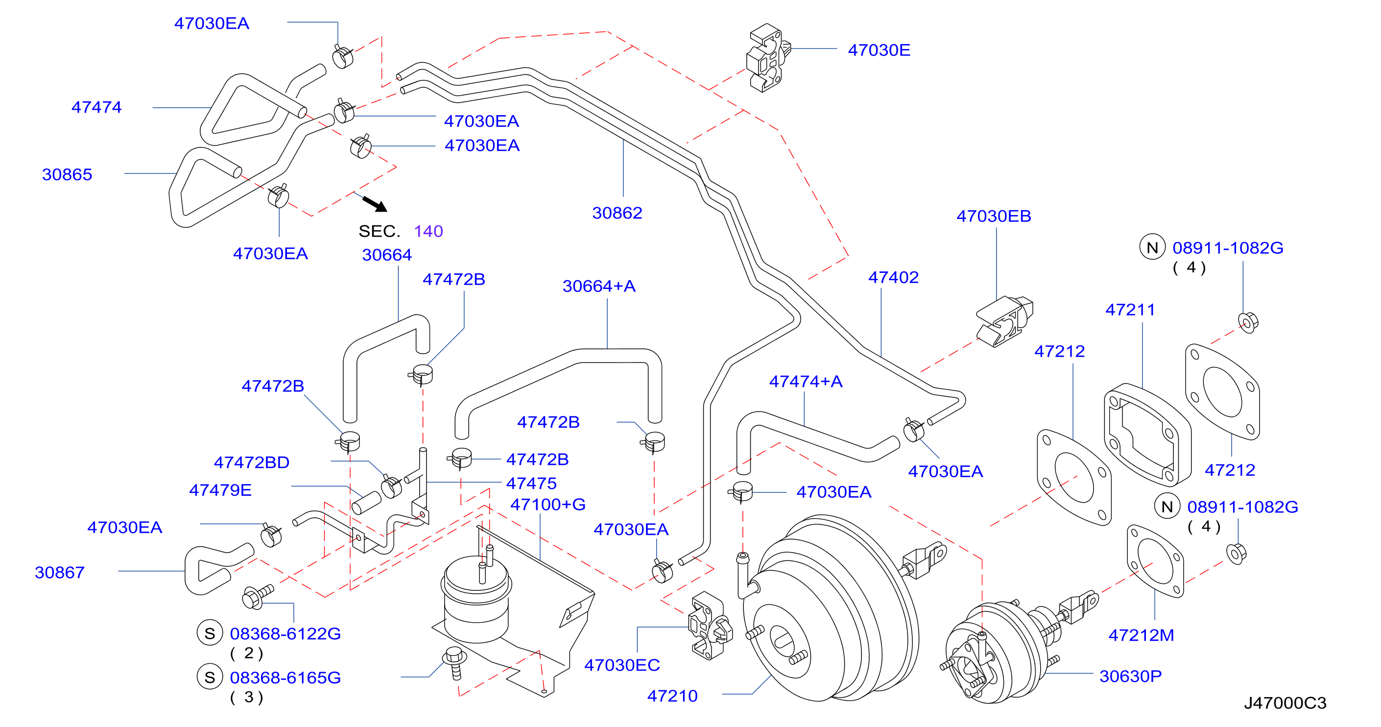 Brake Servo Servo Control Tb48De Mt With Out Diff Lock