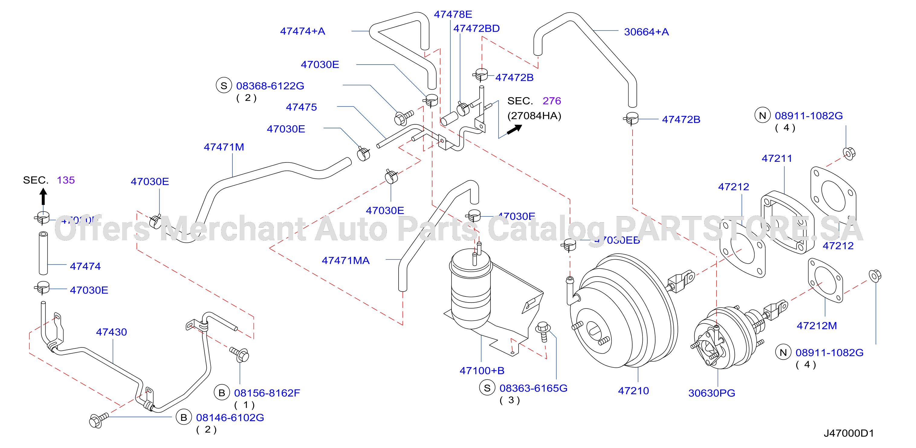Brake Servo Servo Control W / O Diff Lock
