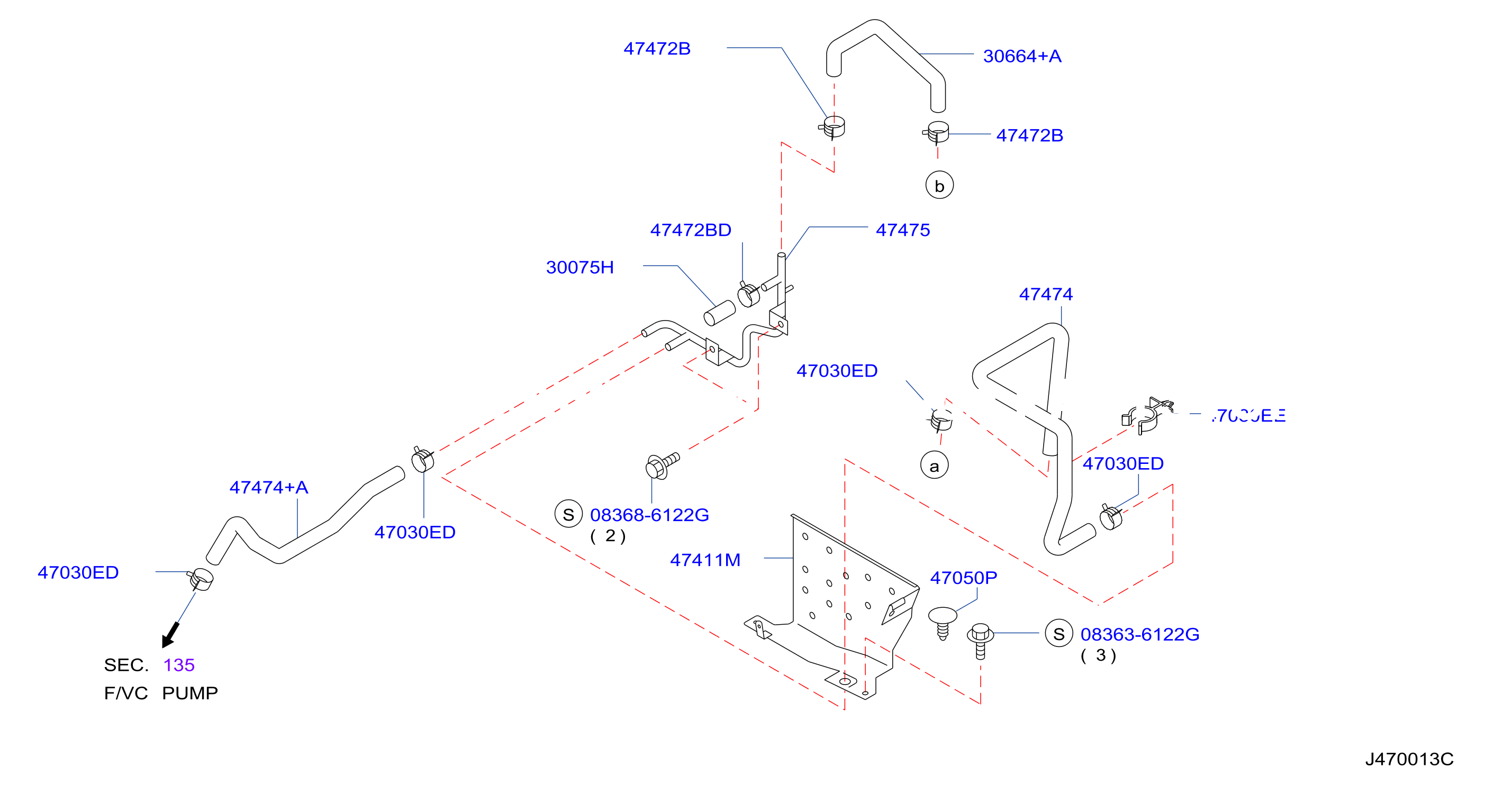 Brake Servo Servo Control Piping W / O Tank