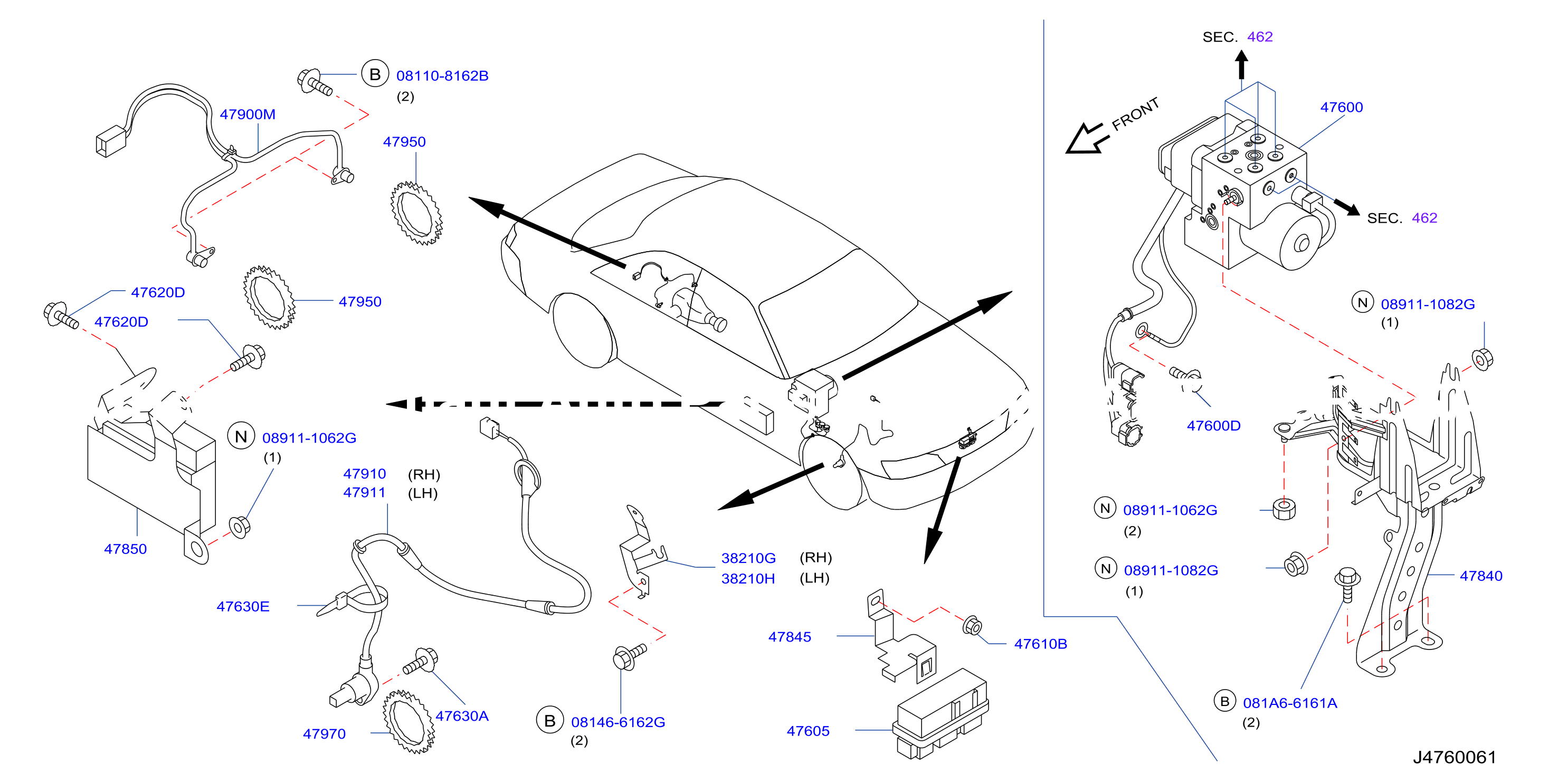 Anti Skid Control Abs Parts