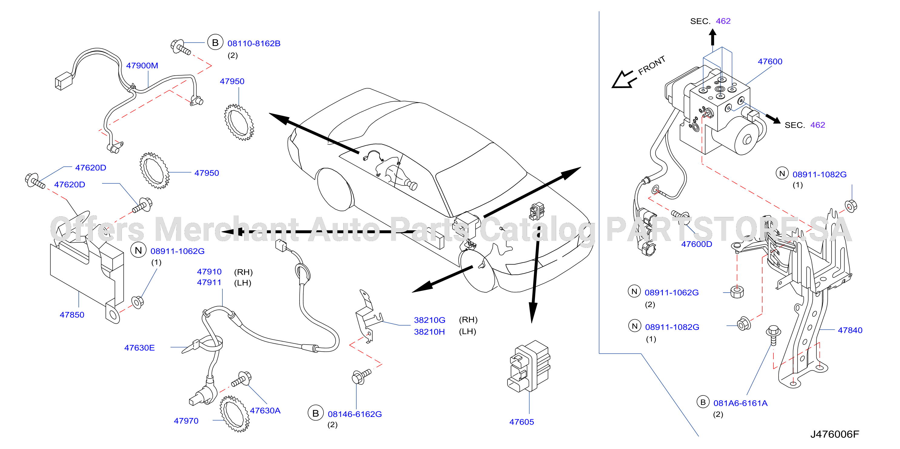 Anti Skid Control Abs Parts