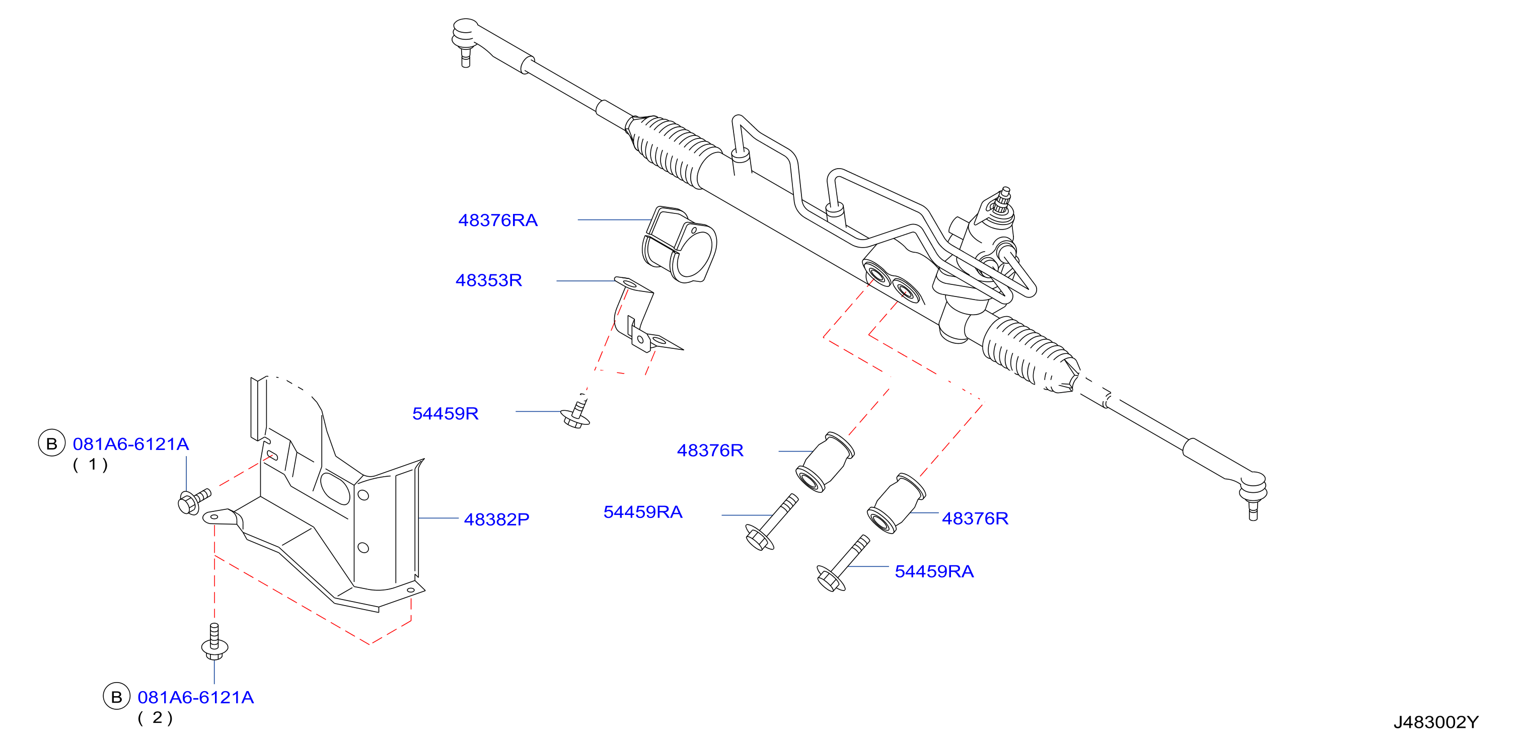 Steering Gear Mounting