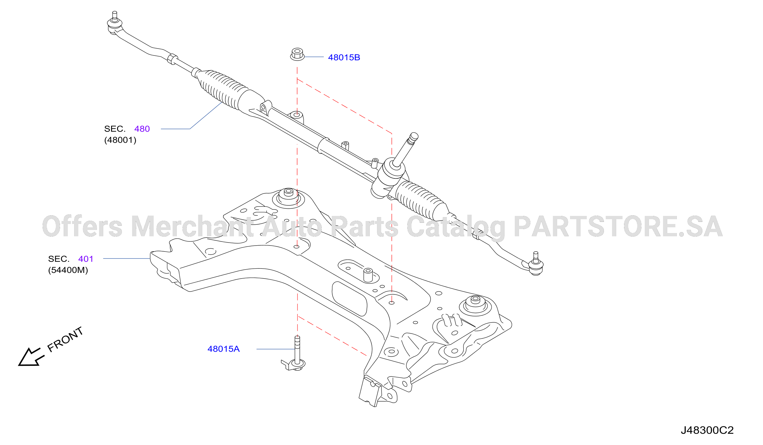 Steering Gear Mounting