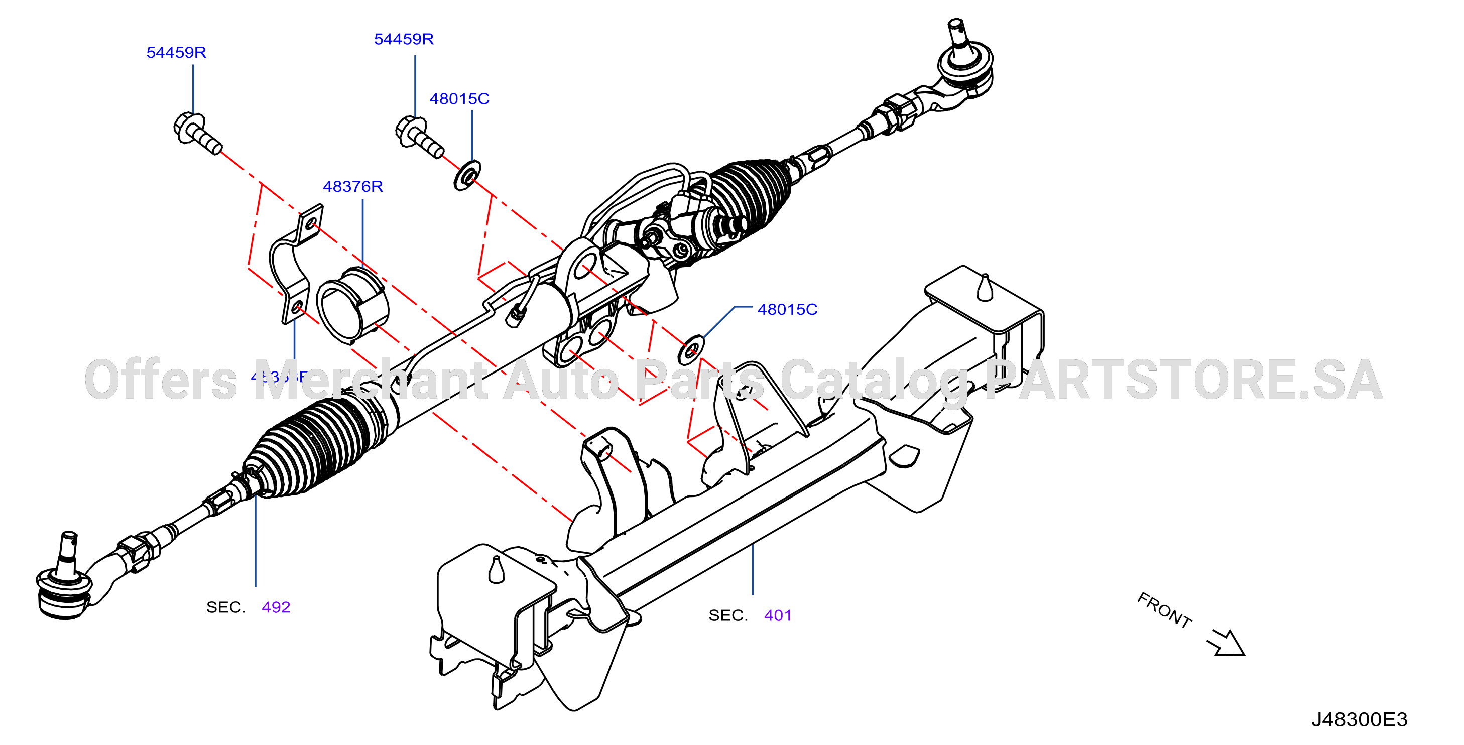 Steering Gear Mounting