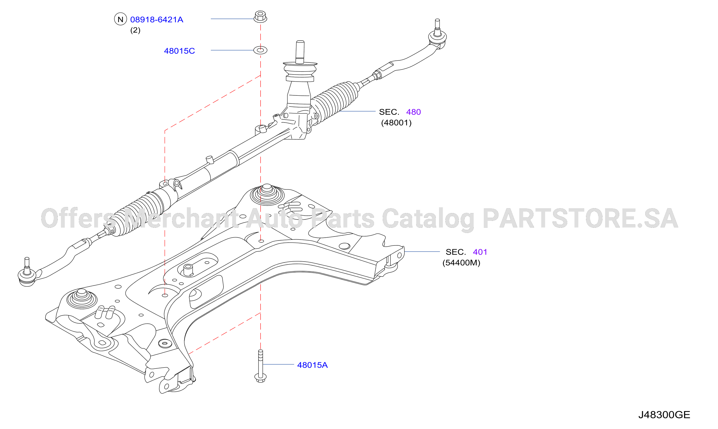 Steering Gear Mounting