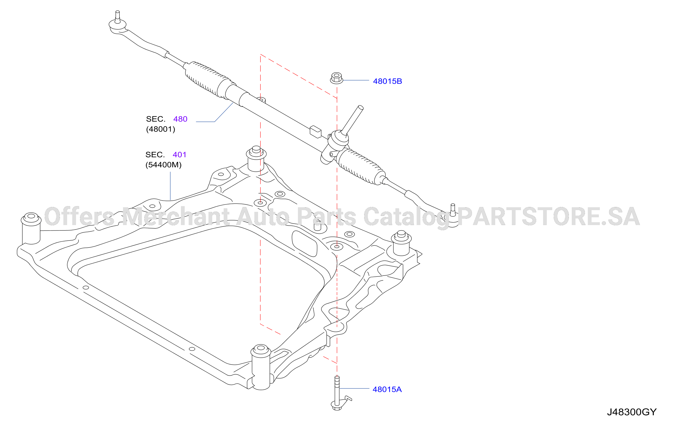 Steering Gear Mounting