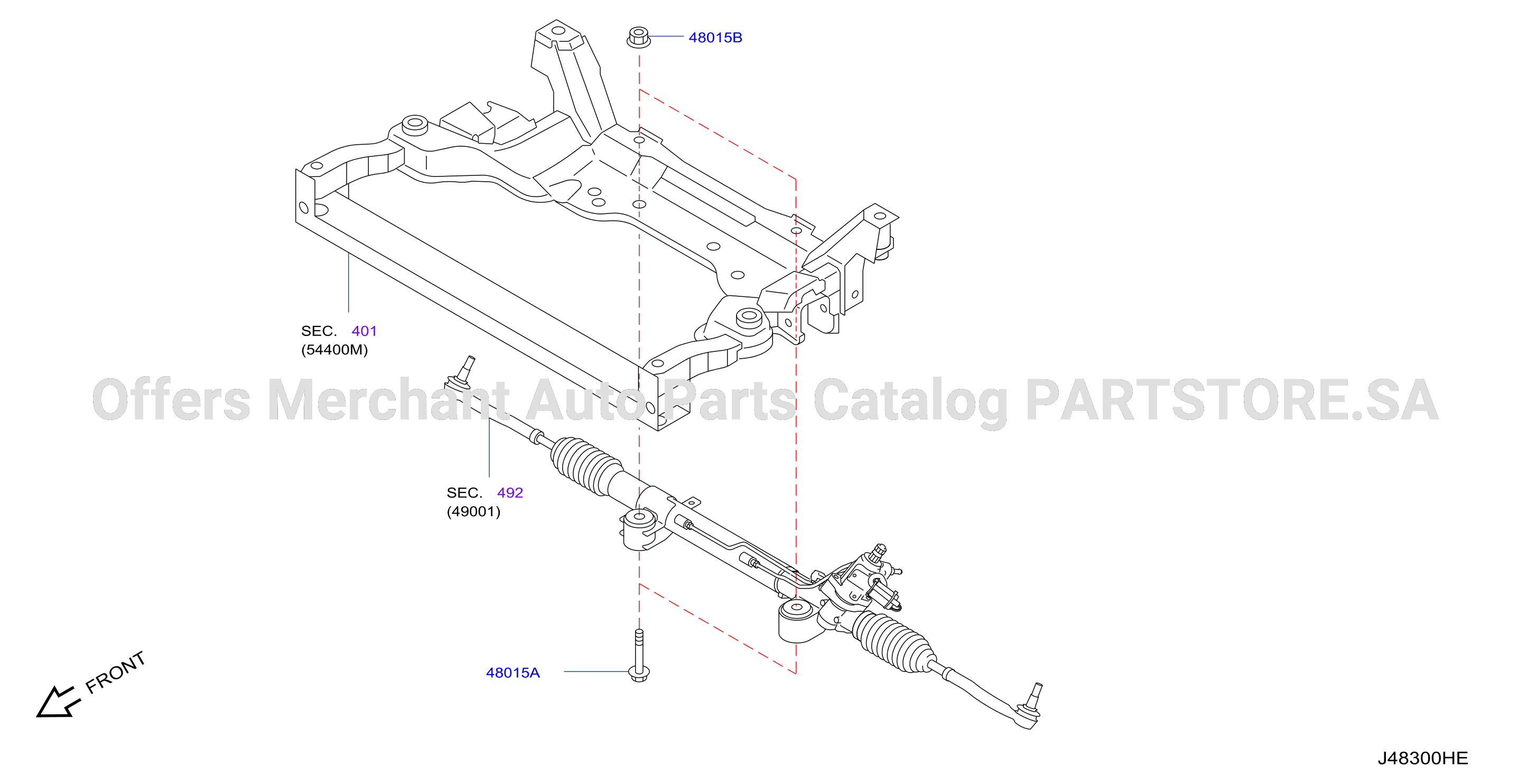 Steering Gear Mounting