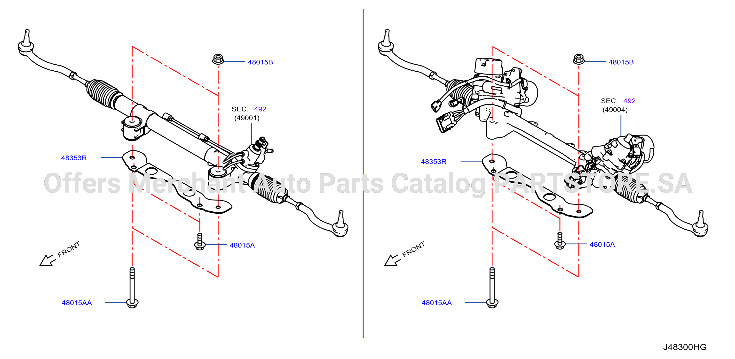 Steering Gear Mounting