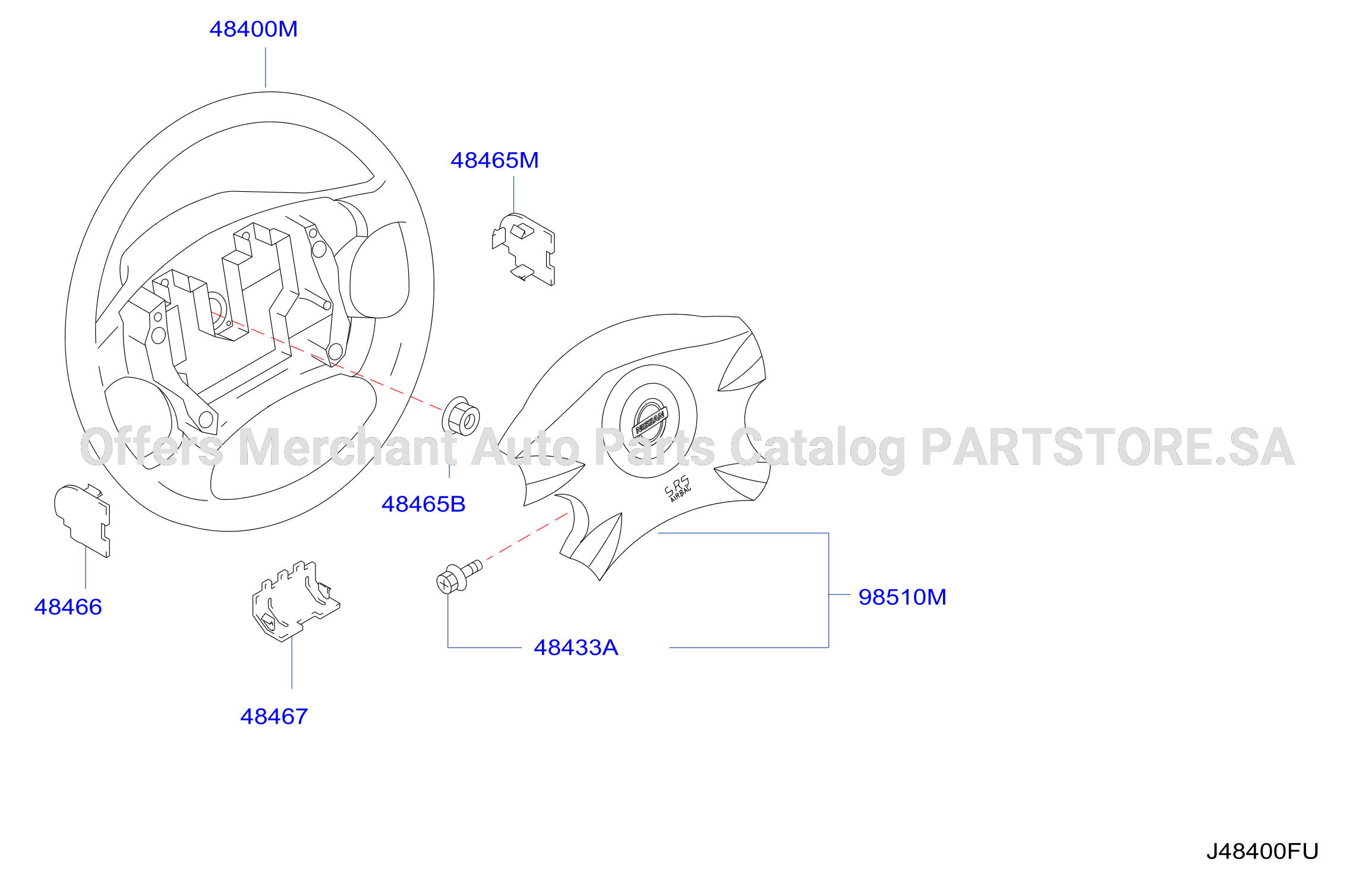 Steering Wheel Airbag