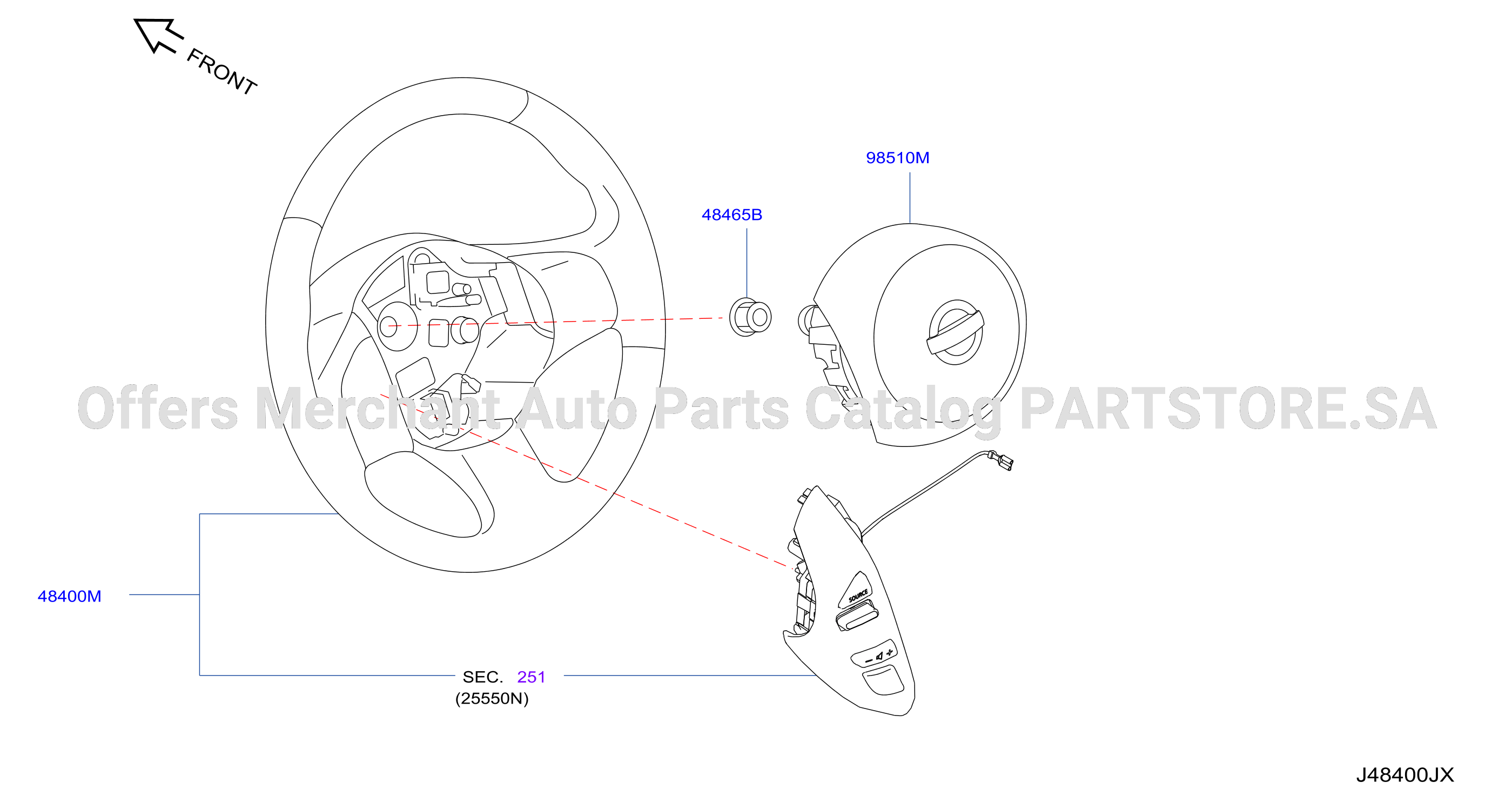 Steering Wheel With Sw