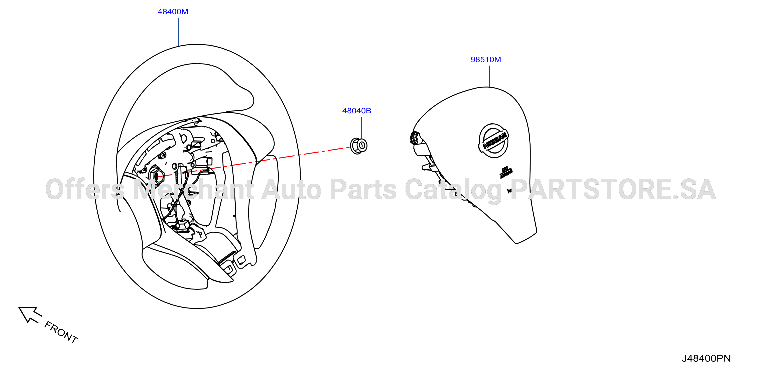 Steering Wheel W / O Sw