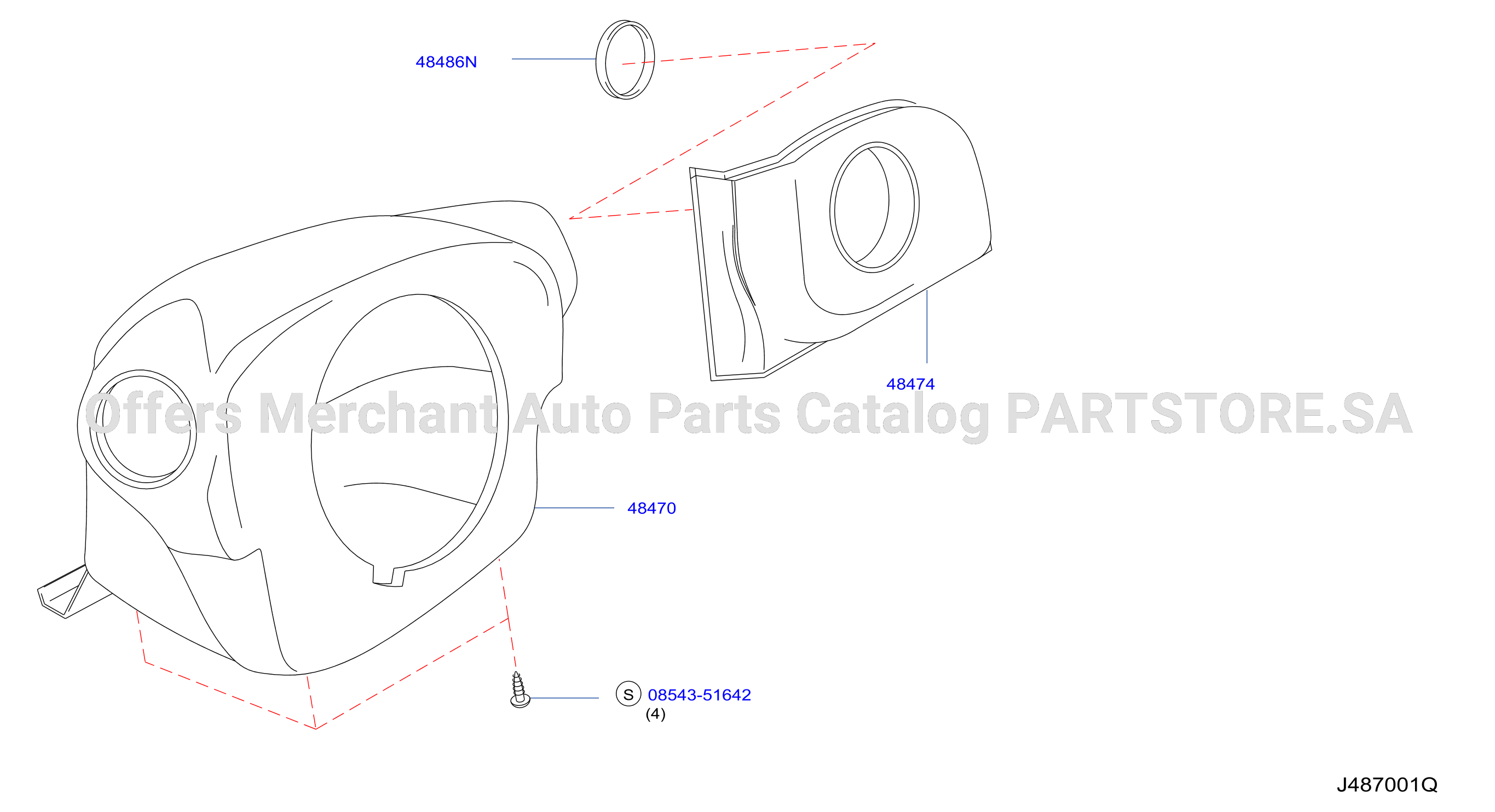 Steering Column Shell Cover