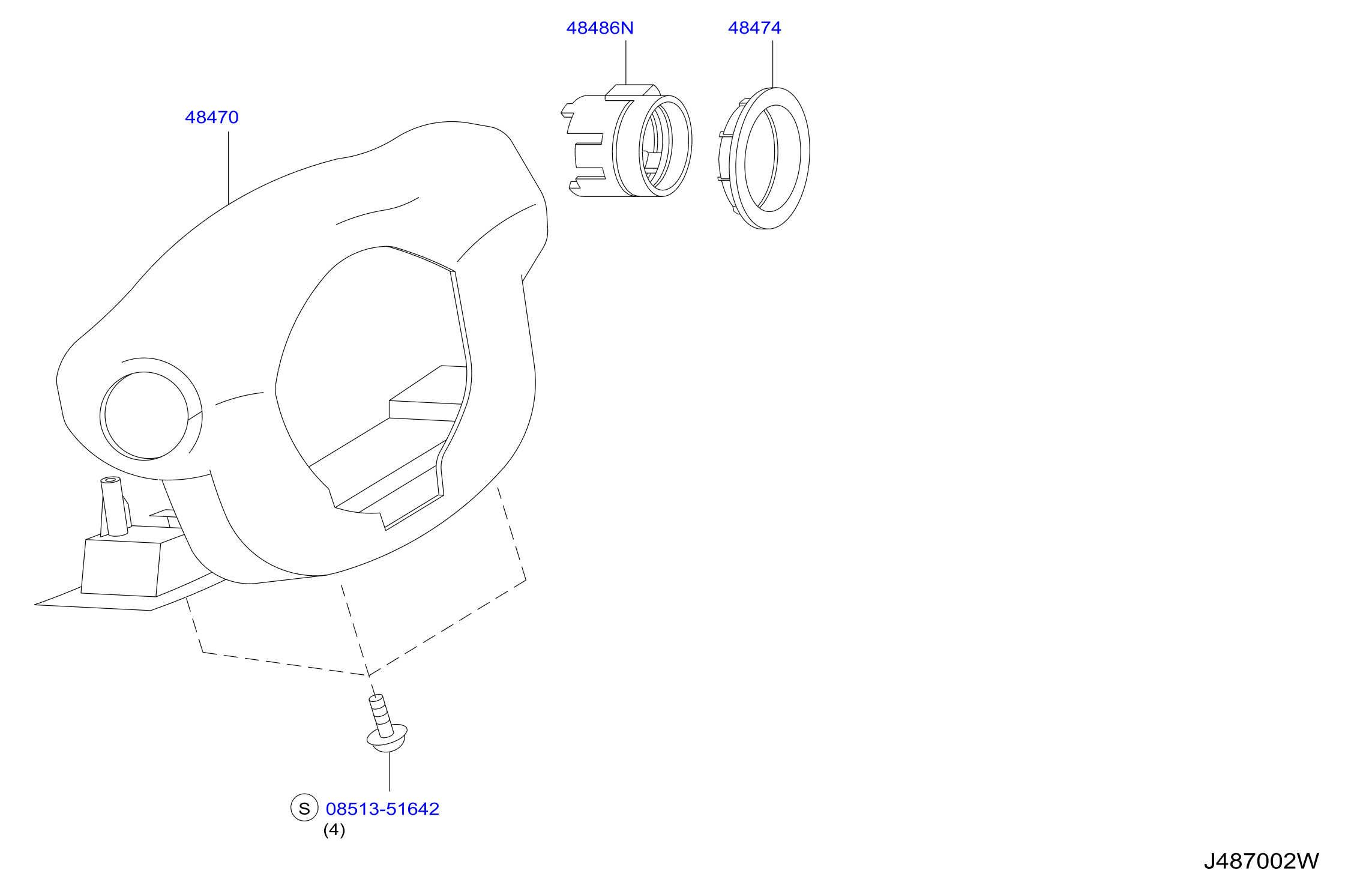 Steering Column Shell Cover