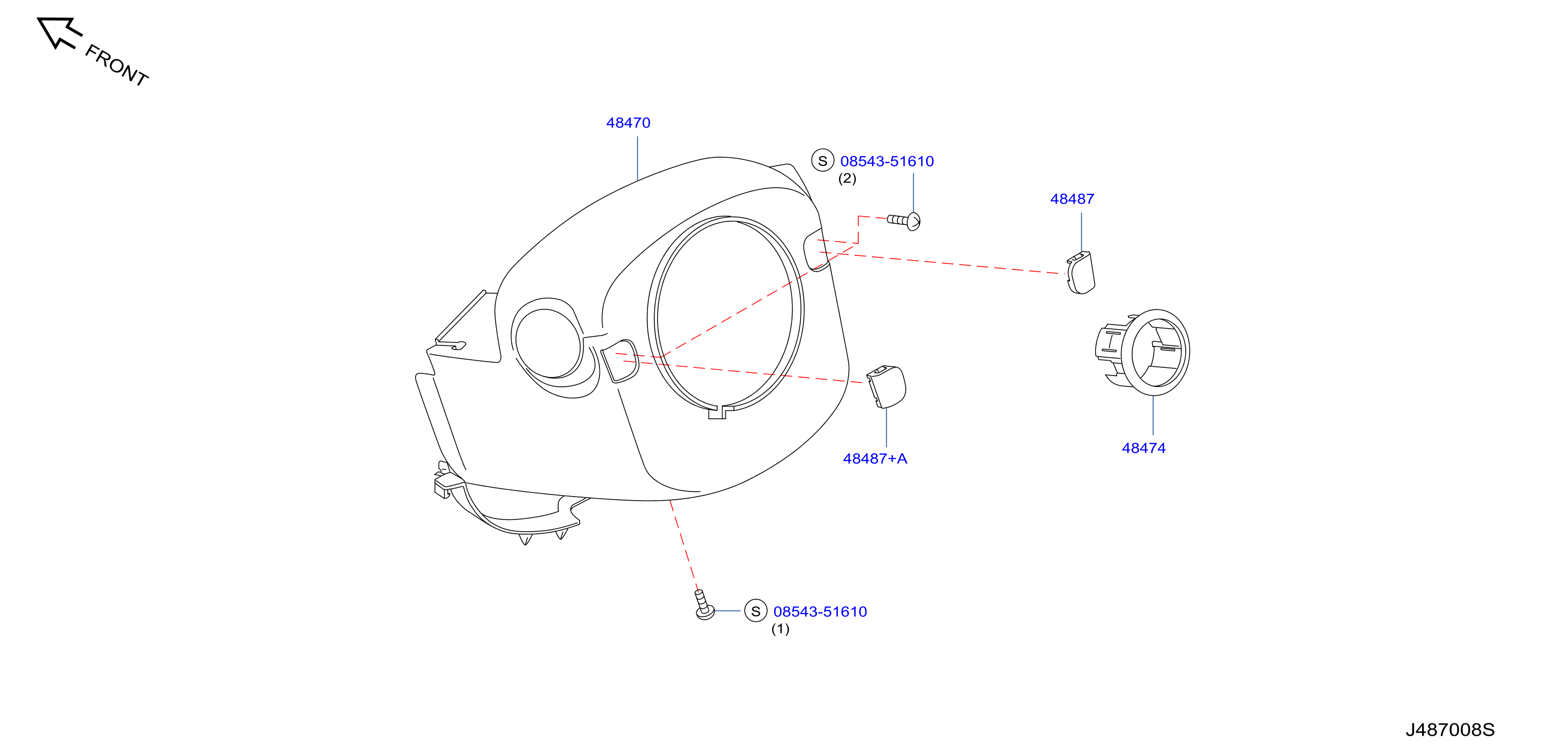 Steering Column Shell Cover