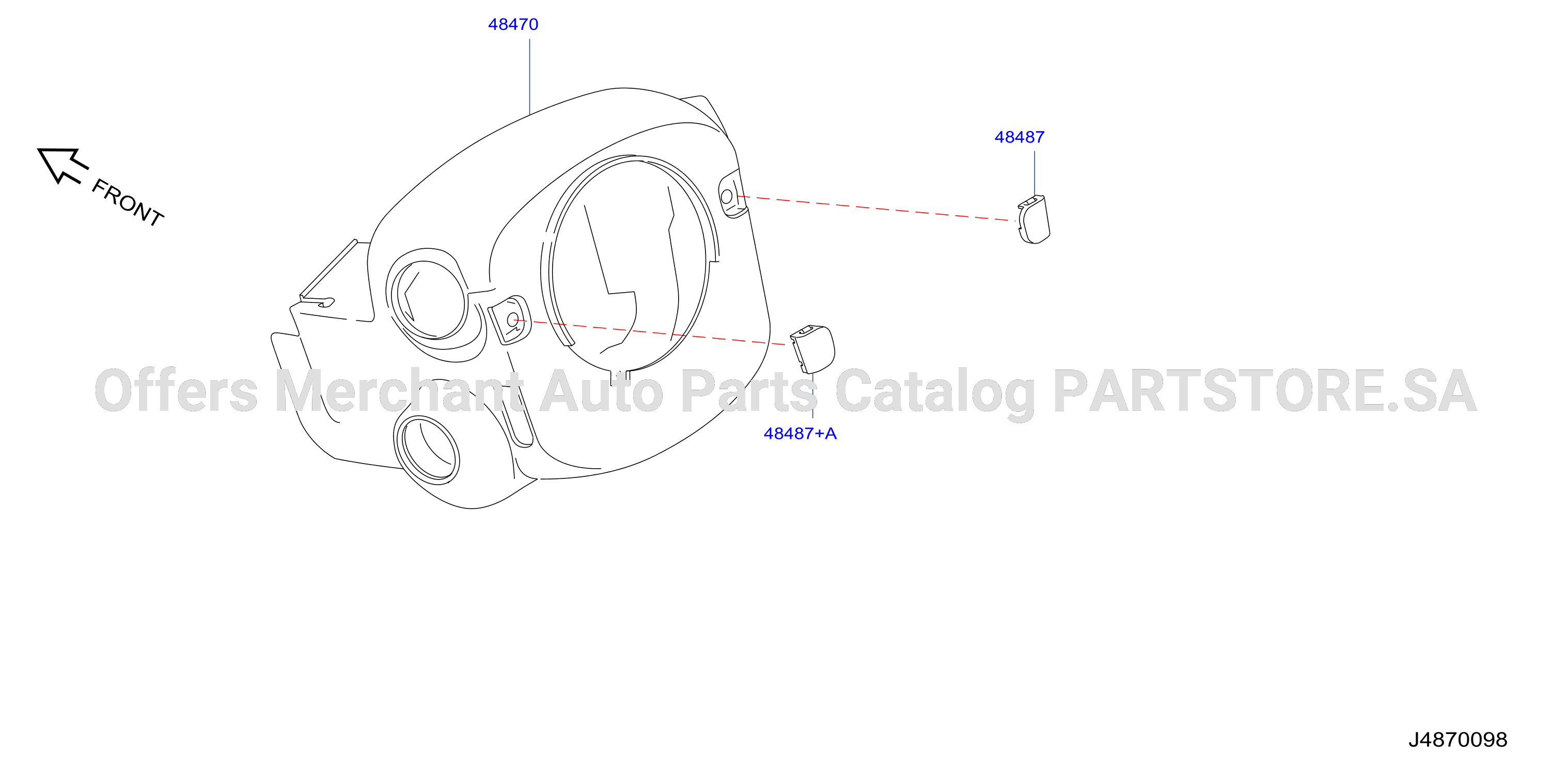 Steering Column Shell Cover