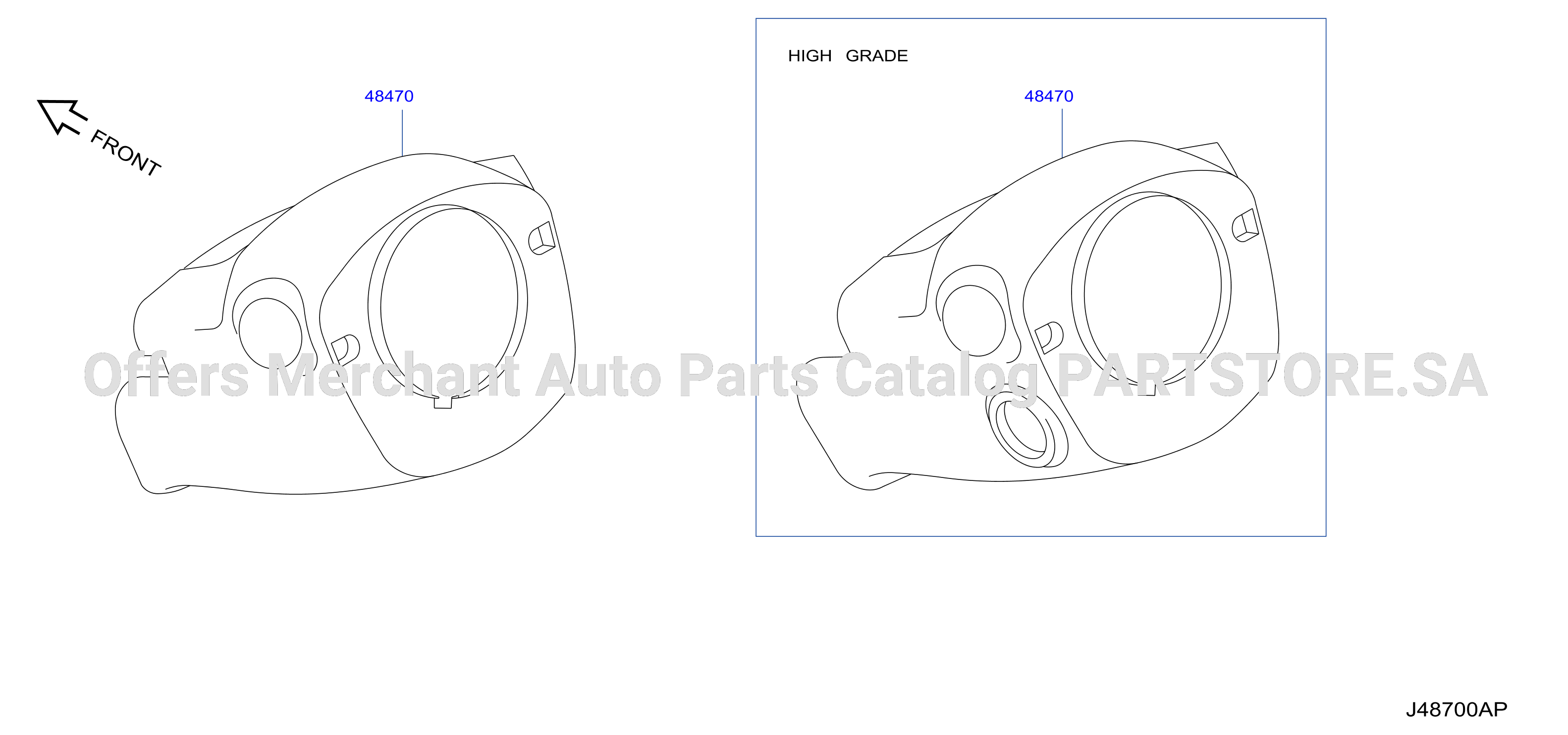 Steering Column Shell Cover