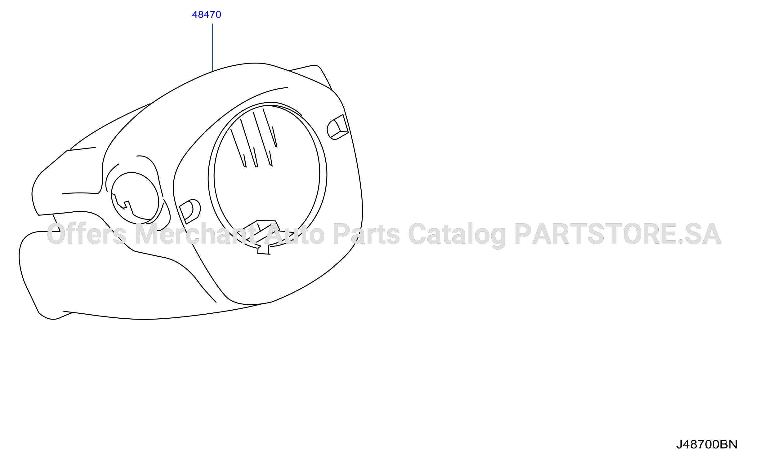 Steering Column Shell Cover