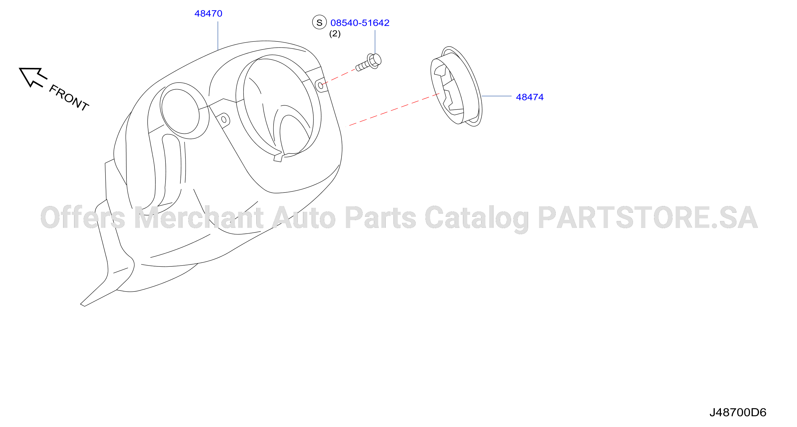Steering Column Shell Cover