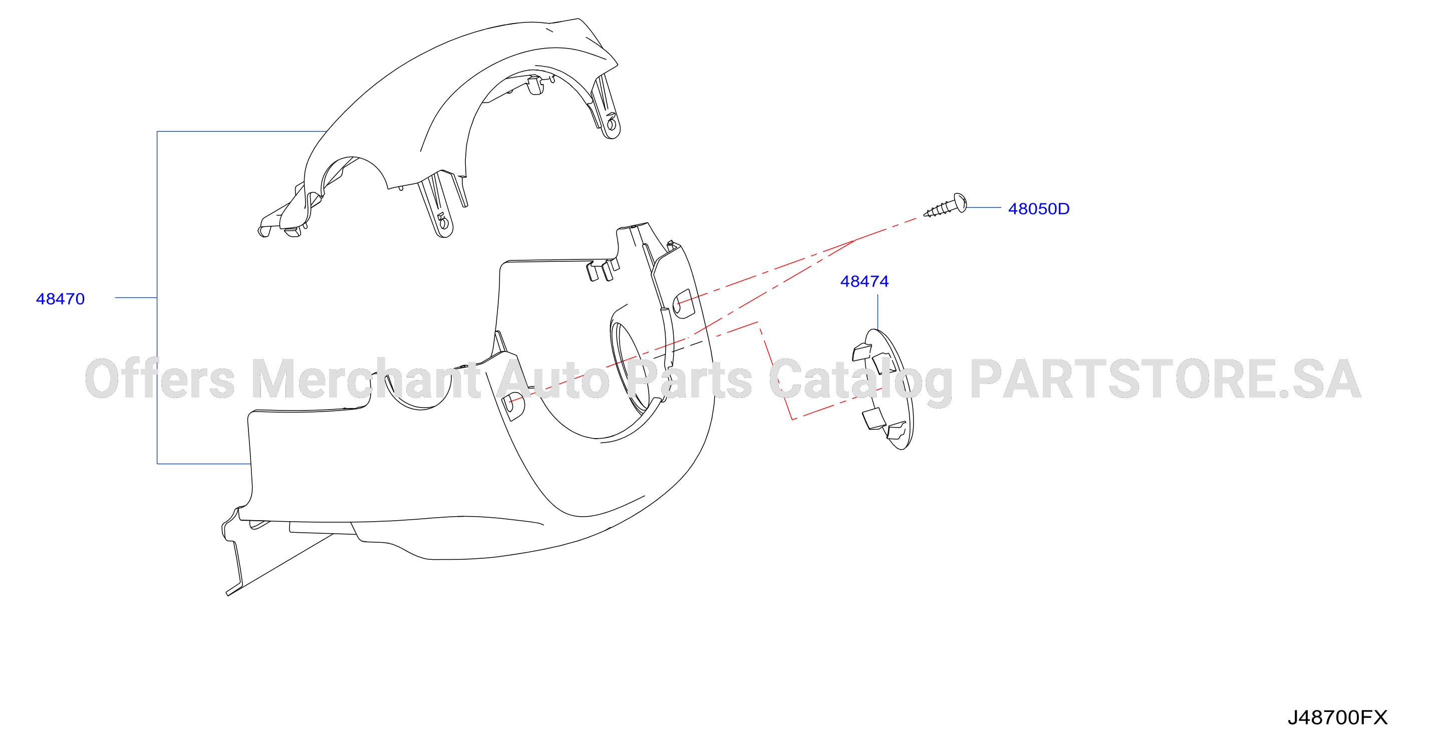 Steering Column Shell Cover
