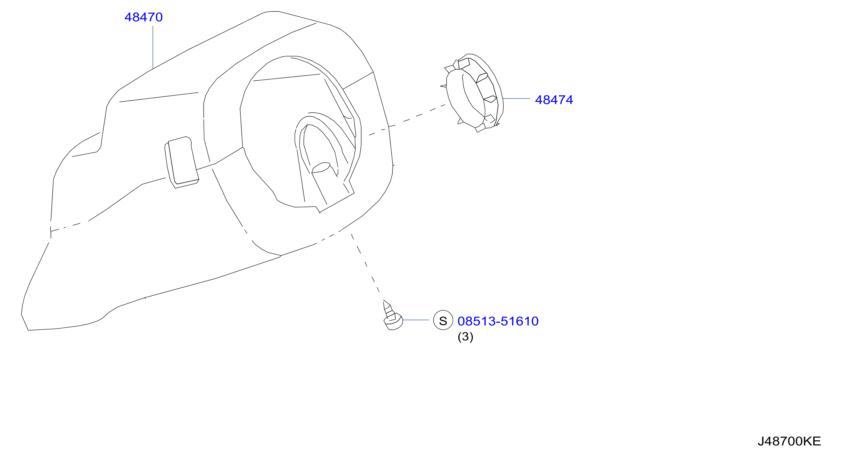 Steering Column Shell Cover