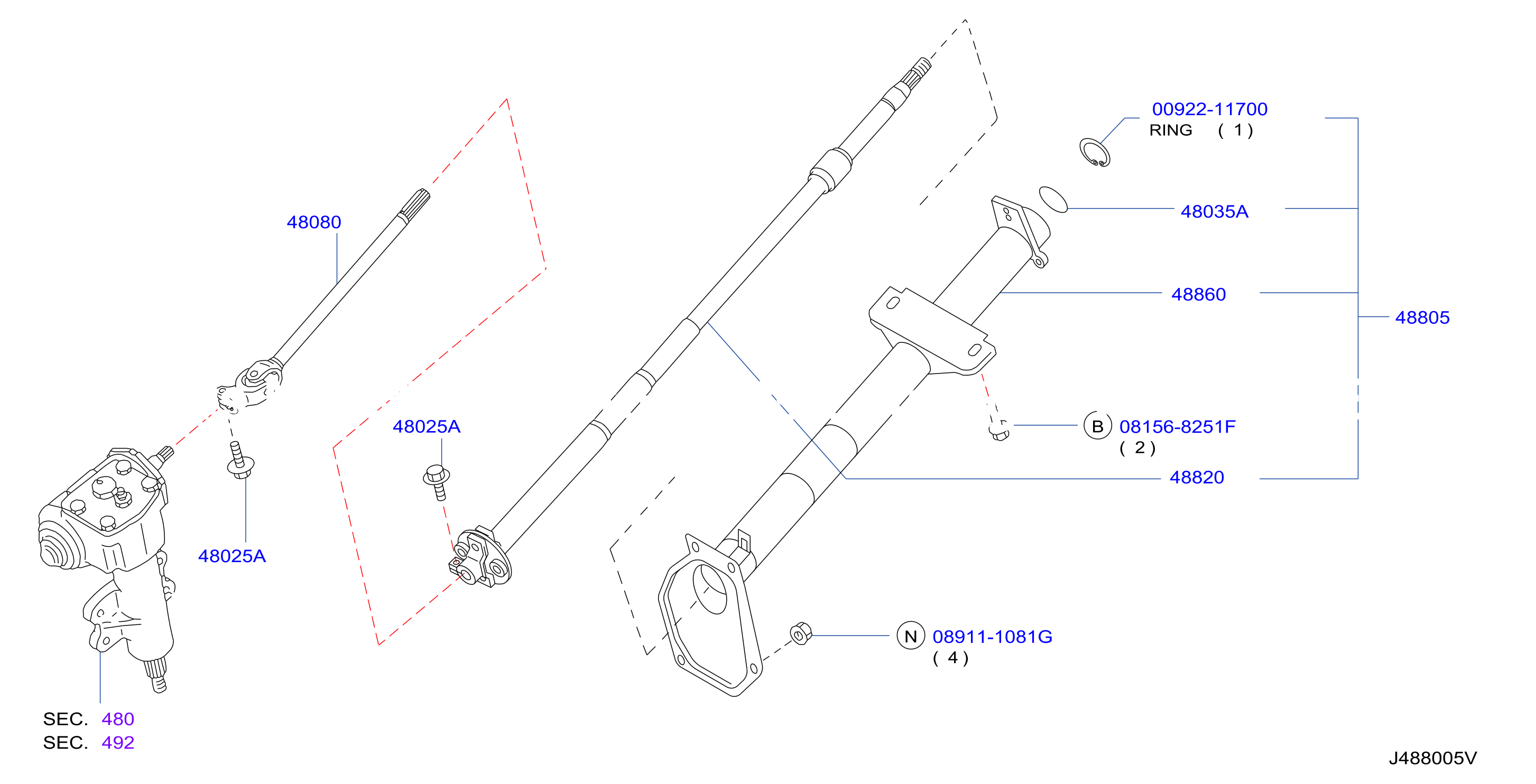 Steering Column F / Gen