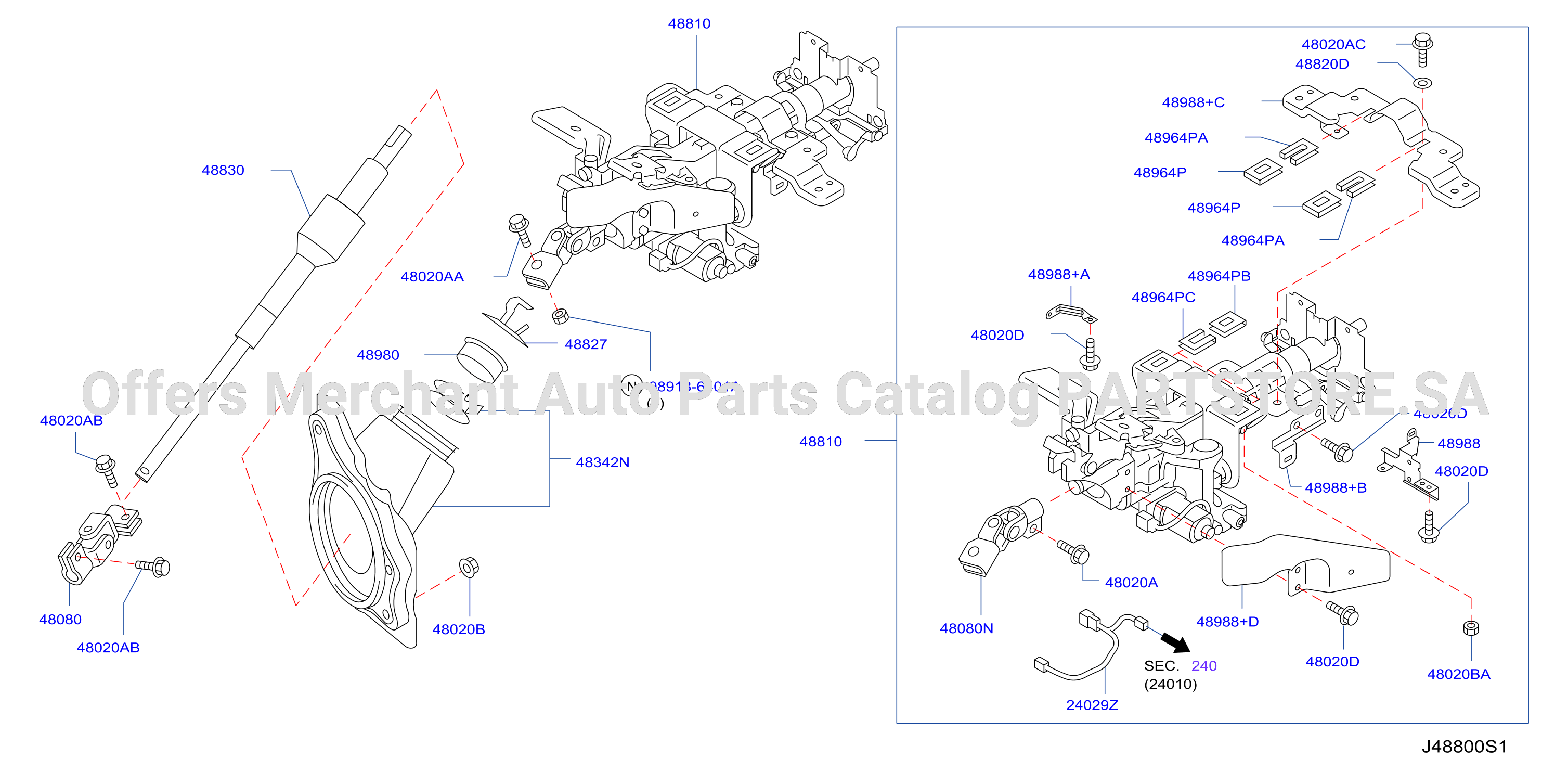 Steering Column Powered